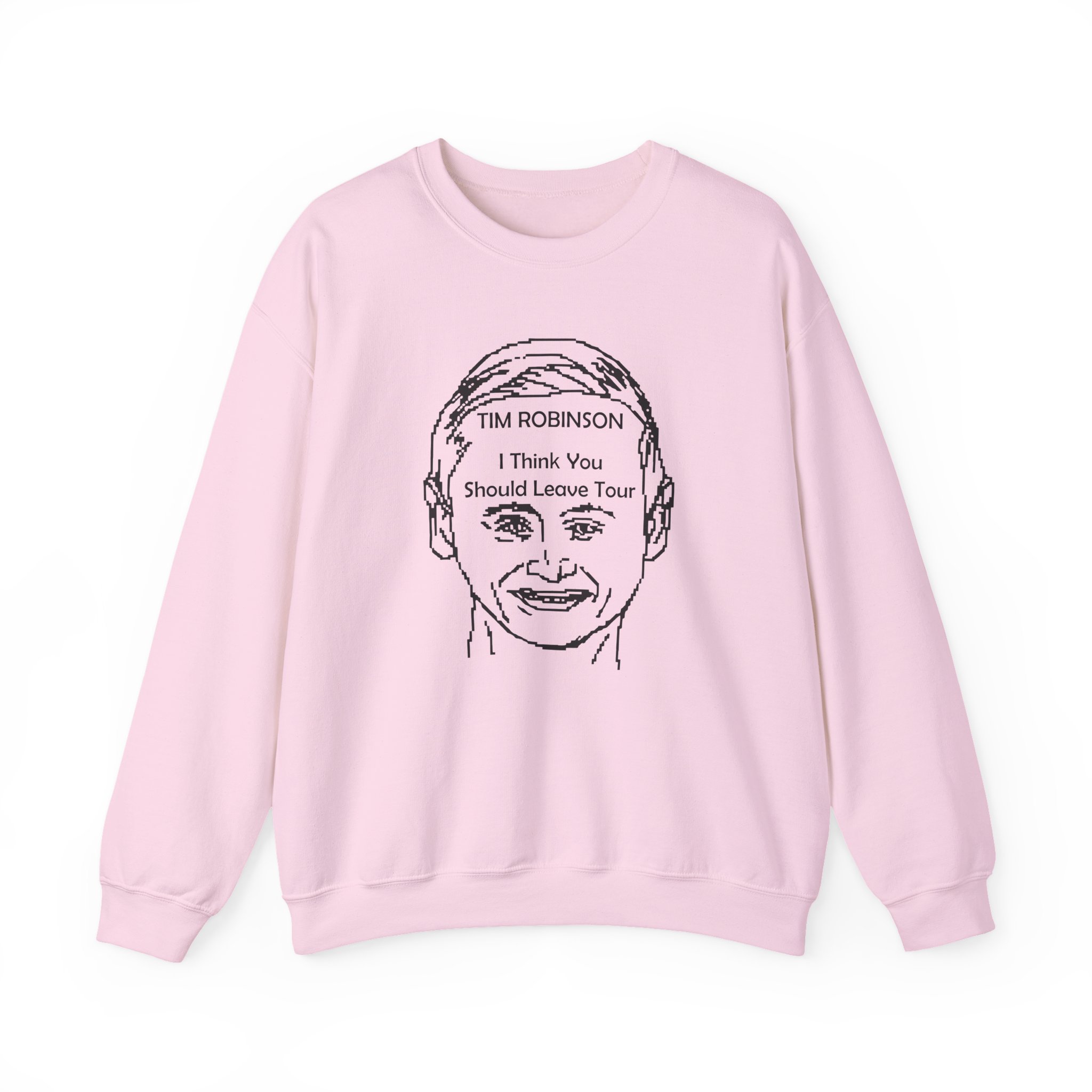 I Think You Should Leave Pixel Unisex Heavy Blendâ„¢ Crewneck Sweatshirt