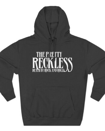 The Pretty Reckless Logo Three-Panel Fleece Hoodie