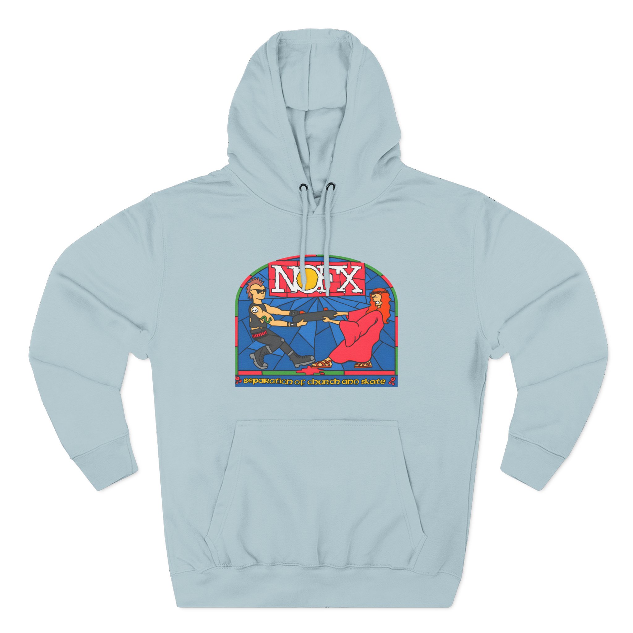 Nofx Seperation Three-Panel Fleece Hoodie