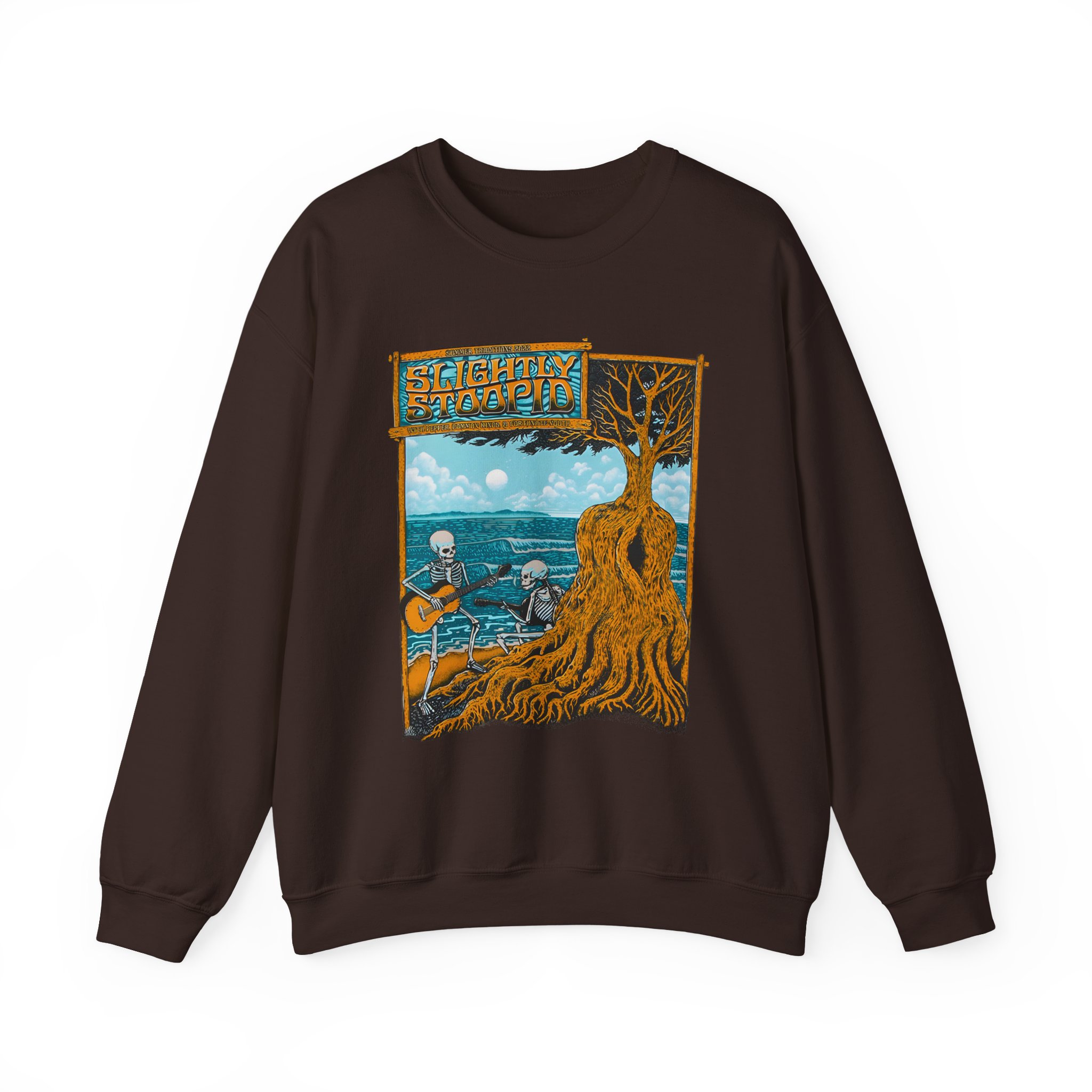 Slightly Stoopid Schaw Beach Unisex Heavy Blendâ„¢ Crewneck Sweatshirt