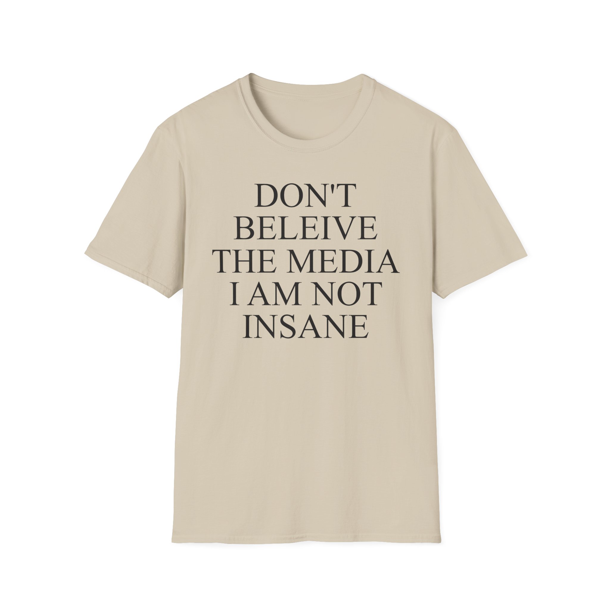 Joost Klein Don't Believe the Media I Am Not Insane Unisex Softstyle T-Shirt