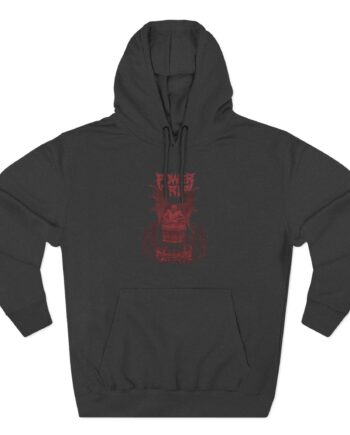 Power Trip Demon Drum Three-Panel Fleece Hoodie