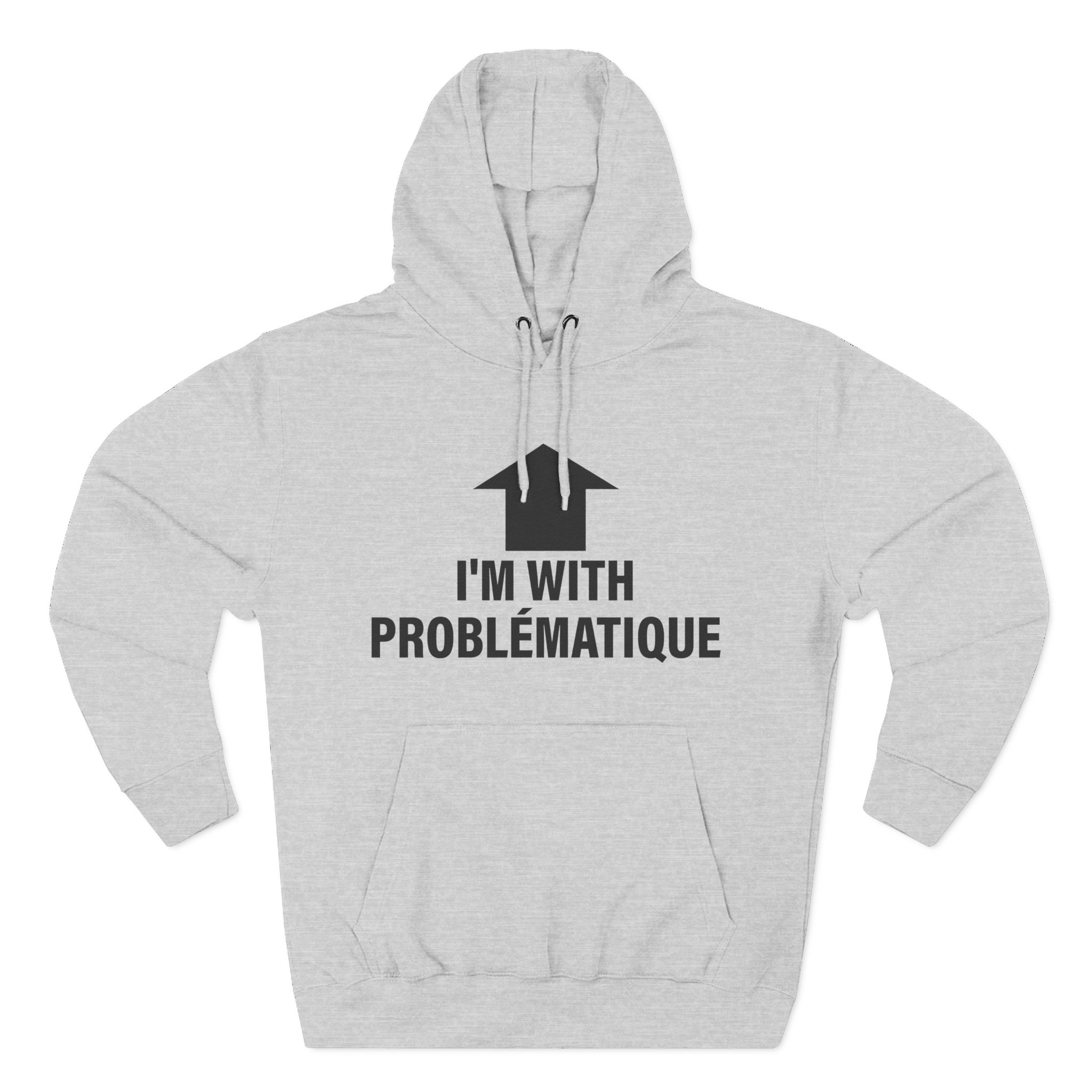 Kim Petras I’m With Problématique Three-Panel Fleece Hoodie