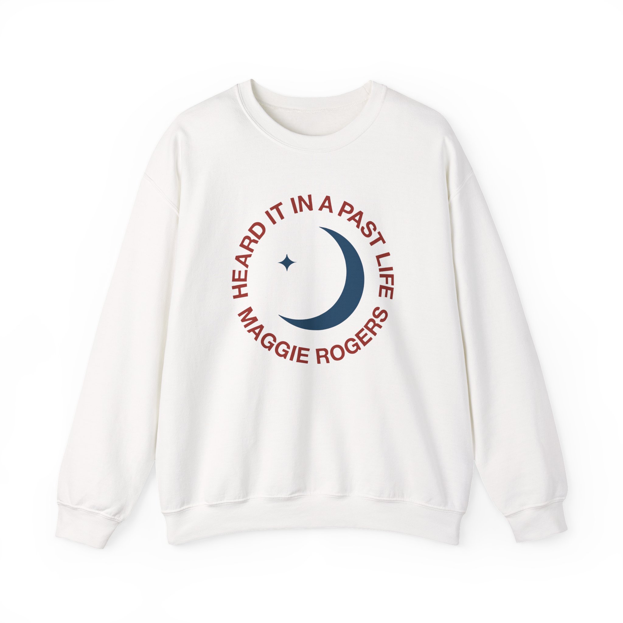 Maggie Rogers Heard It in a Past Life Lunar Unisex Heavy Blendâ„¢ Crewneck Sweatshirt