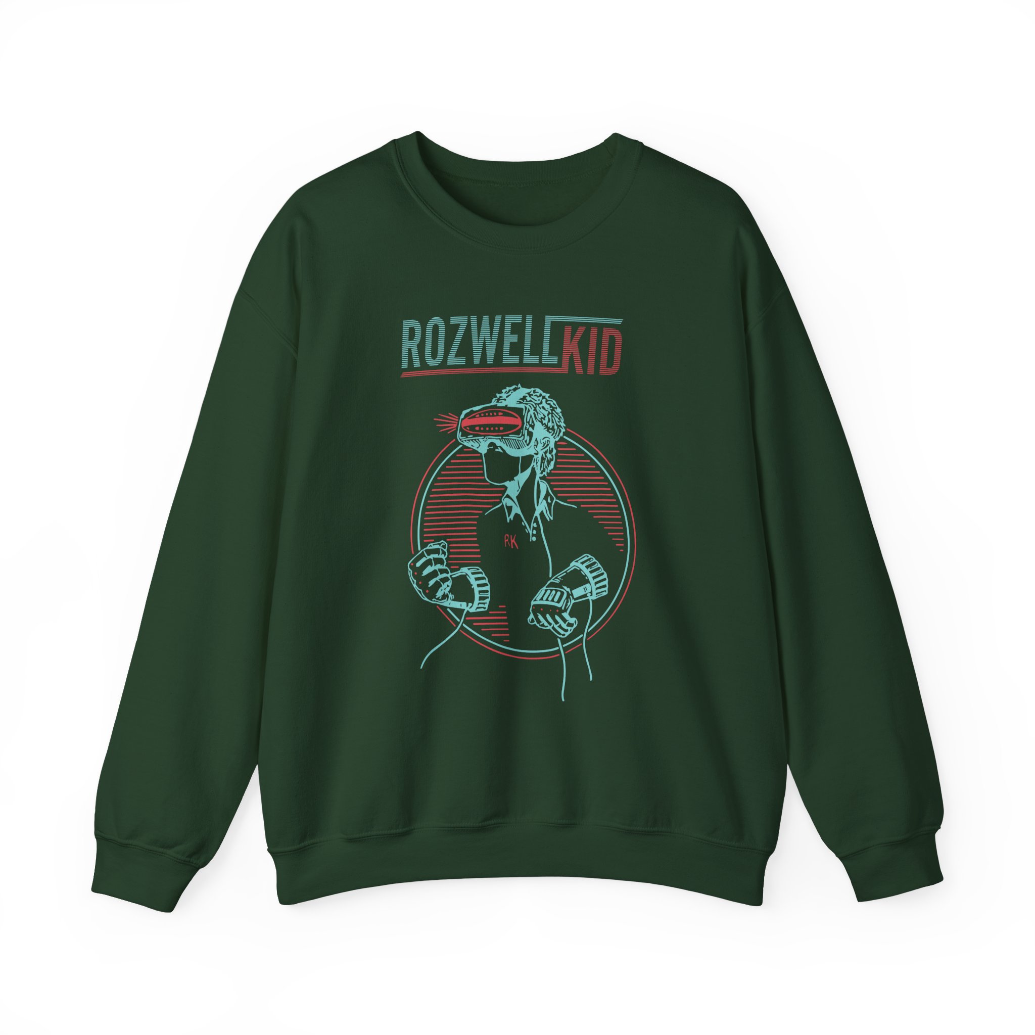 Rozwell Kid Virtual Reality Unisex Heavy Blendâ„¢ Crewneck Sweatshirt