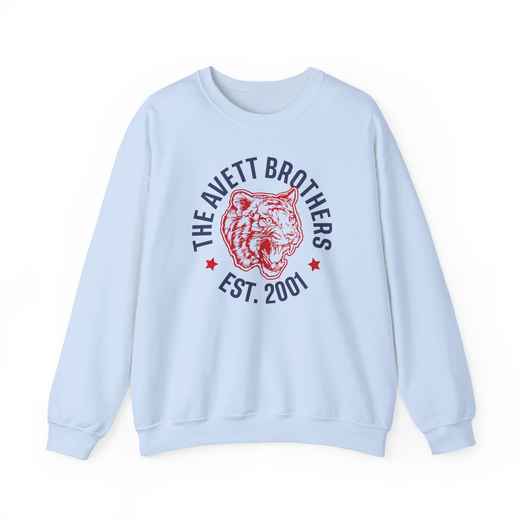 Avett Brothers Tiger Raglan Unisex Heavy Blendâ„¢ Crewneck Sweatshirt