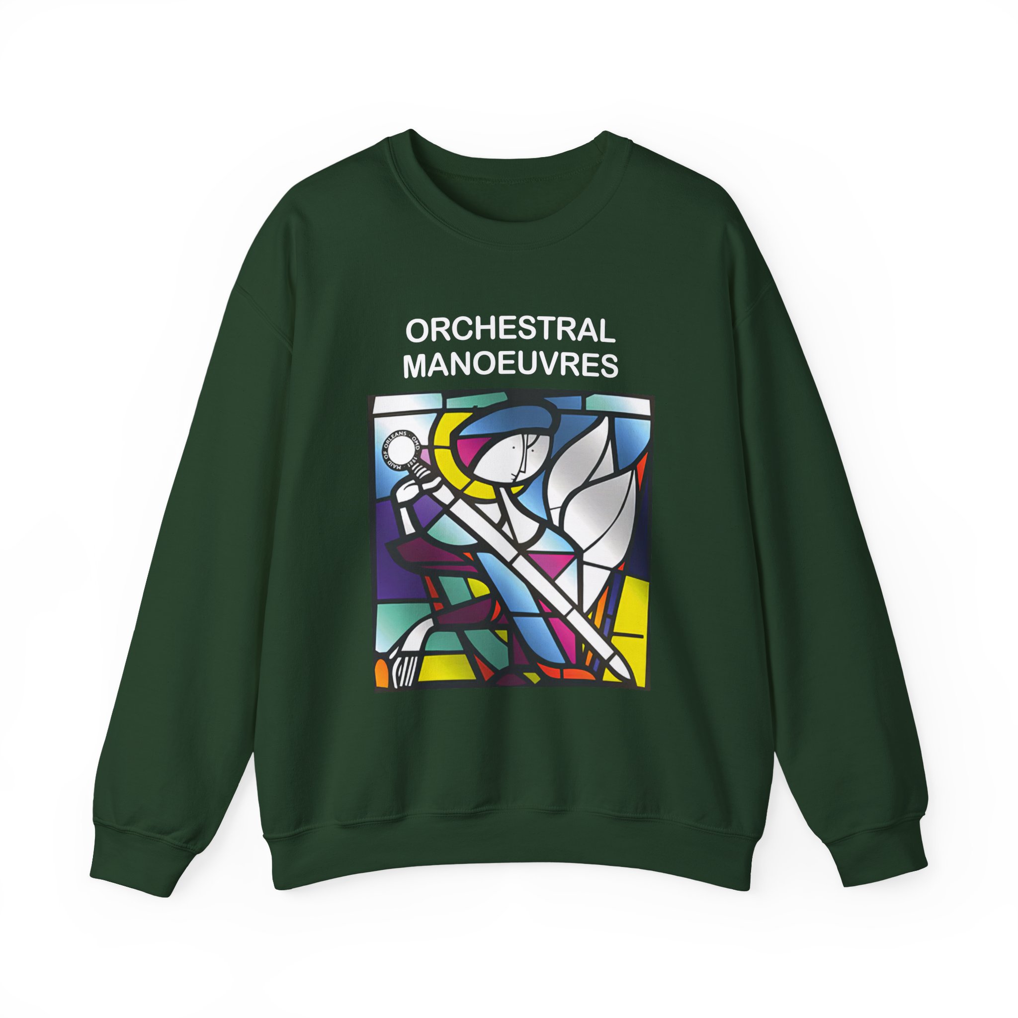Omd Orchestral Manoeuvres Unisex Heavy Blendâ„¢ Crewneck Sweatshirt