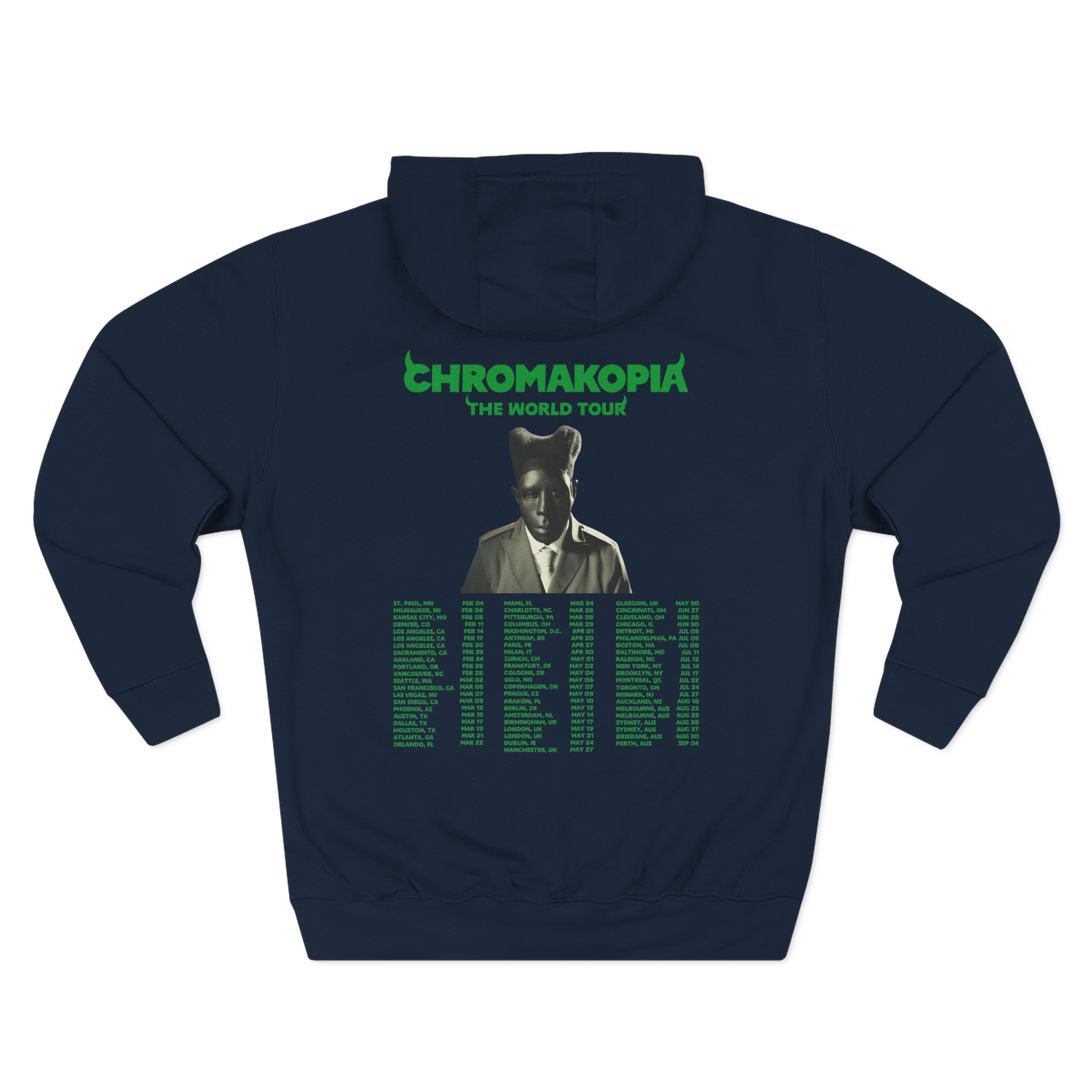 Chromakopia Tour Three-Panel Fleece Hoodie