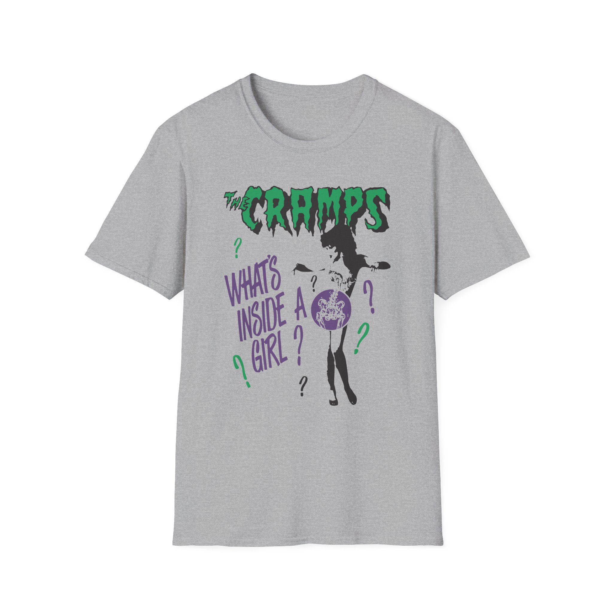 The Cramps What's Inside a Girl Unisex Softstyle T-Shirt