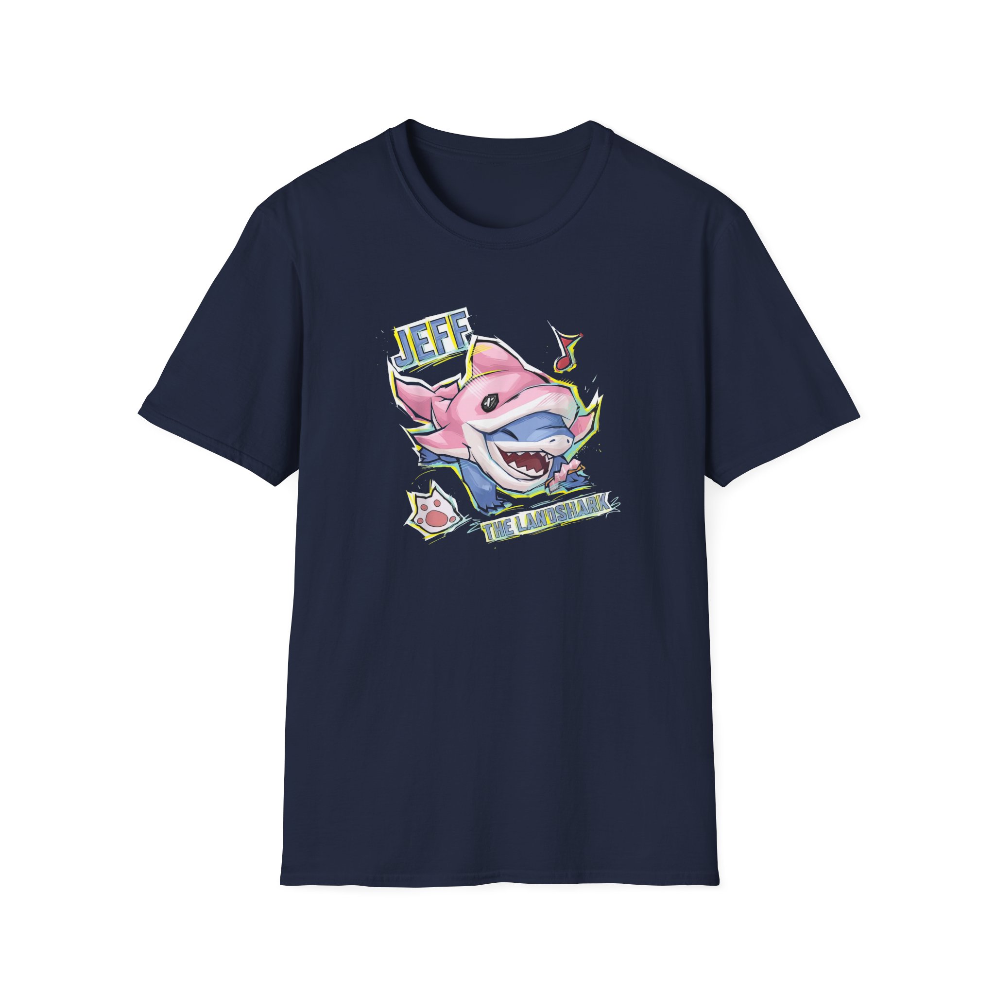 Jeff the Land Shark Unisex Softstyle T-Shirt