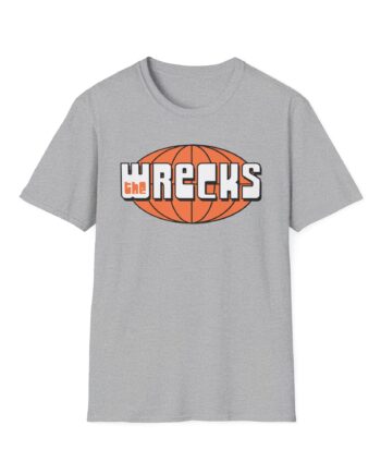 The Wrecks Retro Globe Unisex Softstyle T-Shirt