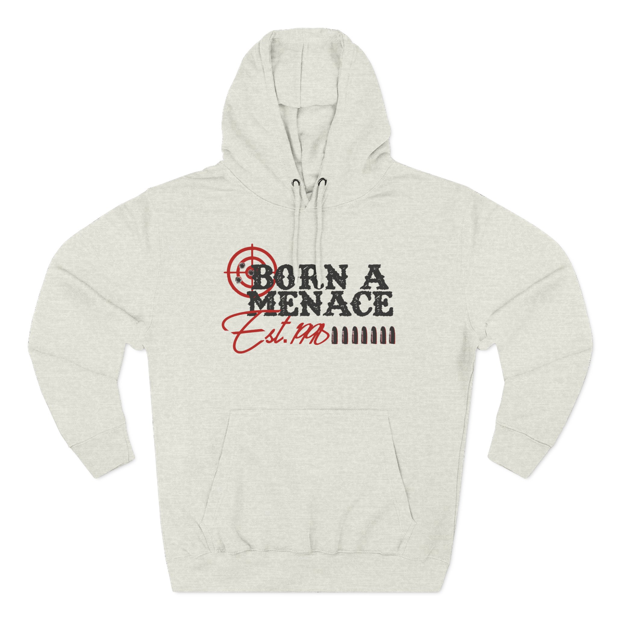 Kanel Joseph Bullseye Menace Three-Panel Fleece Hoodie