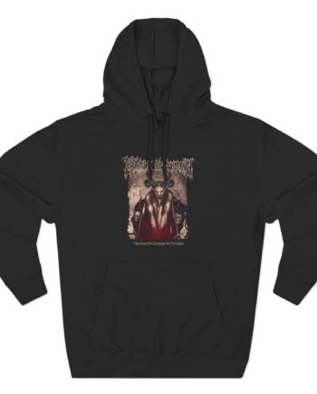 Cradle of Filth Krampus Three-Panel Fleece Hoodie