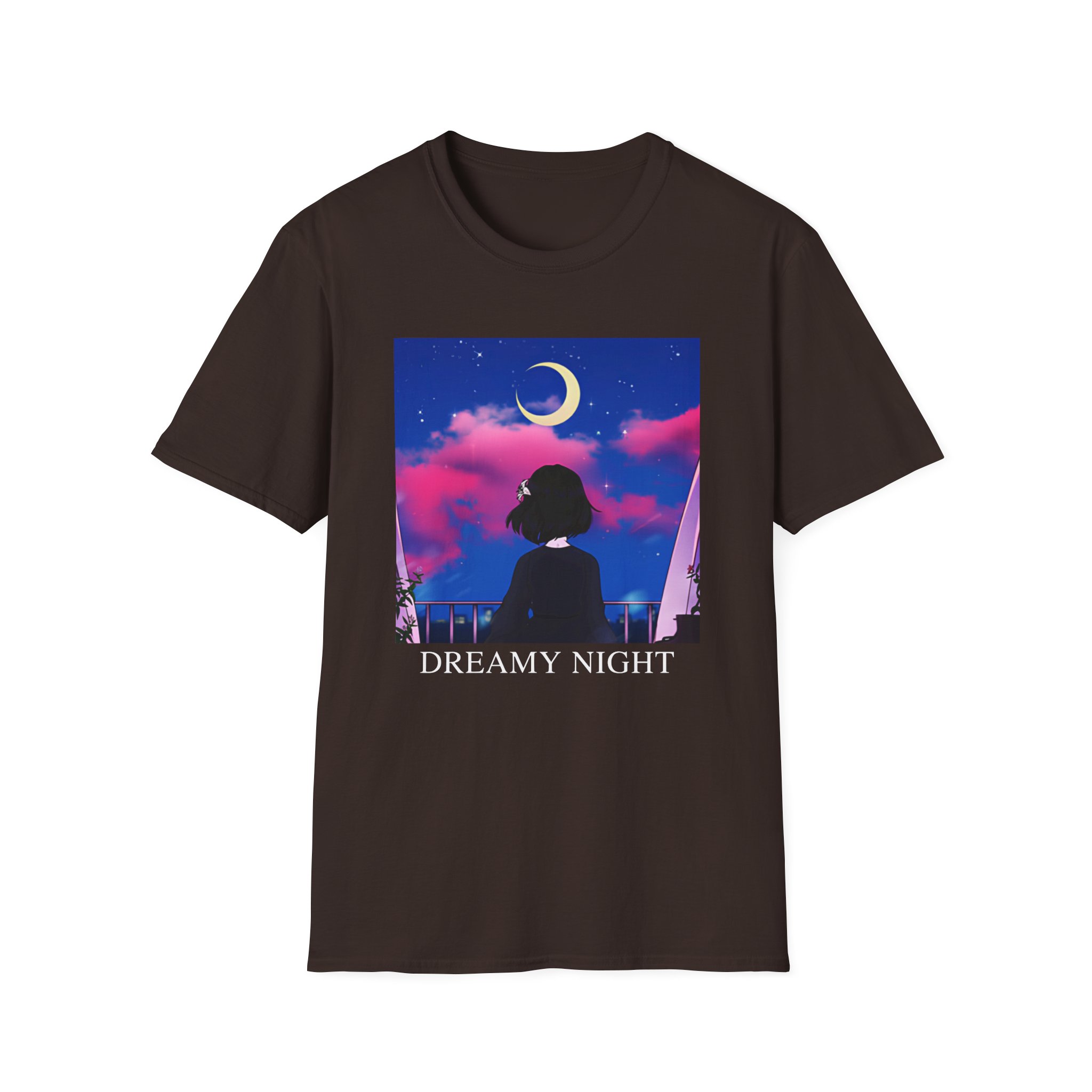 Lilypichu Dreamy Night Unisex Softstyle T-Shirt