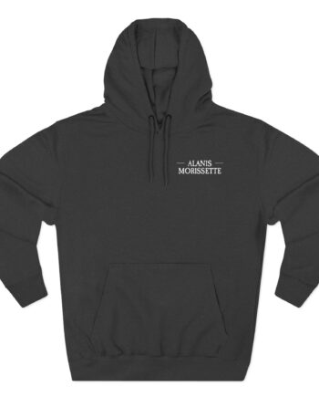 Alanis Morissette Three-Panel Fleece Hoodie