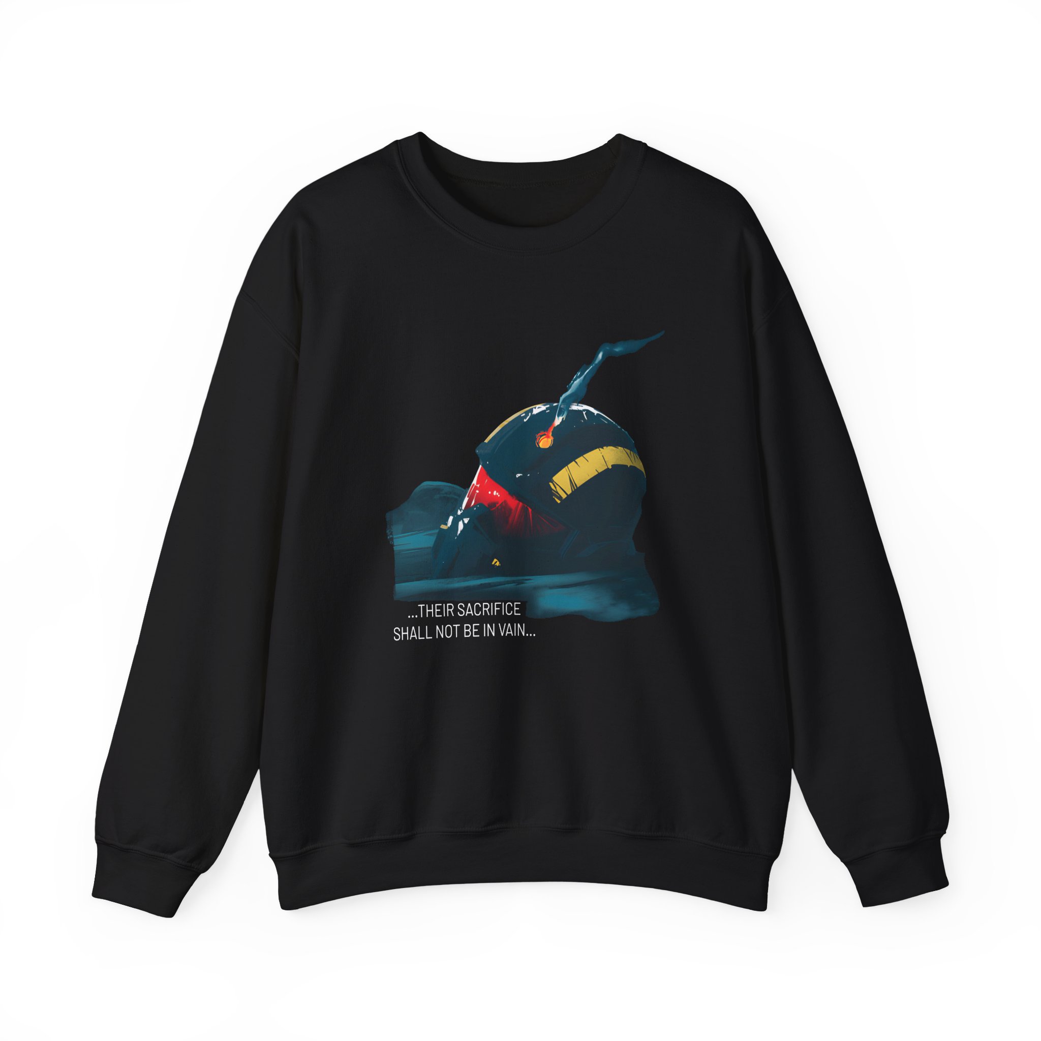 Helldivers Malevelon Creek Sacrifice Unisex Heavy Blendâ„¢ Crewneck Sweatshirt