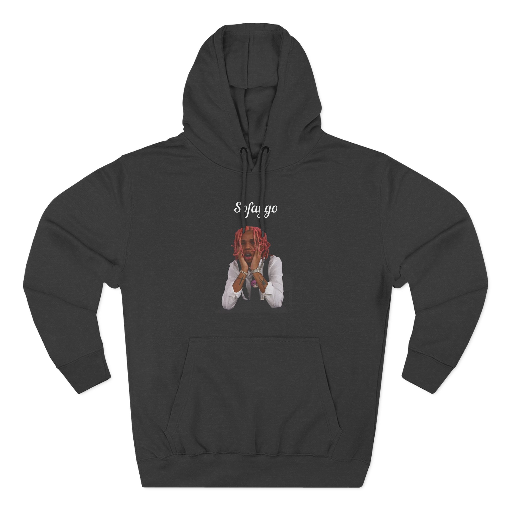 Sofaygo Three-Panel Fleece Hoodie