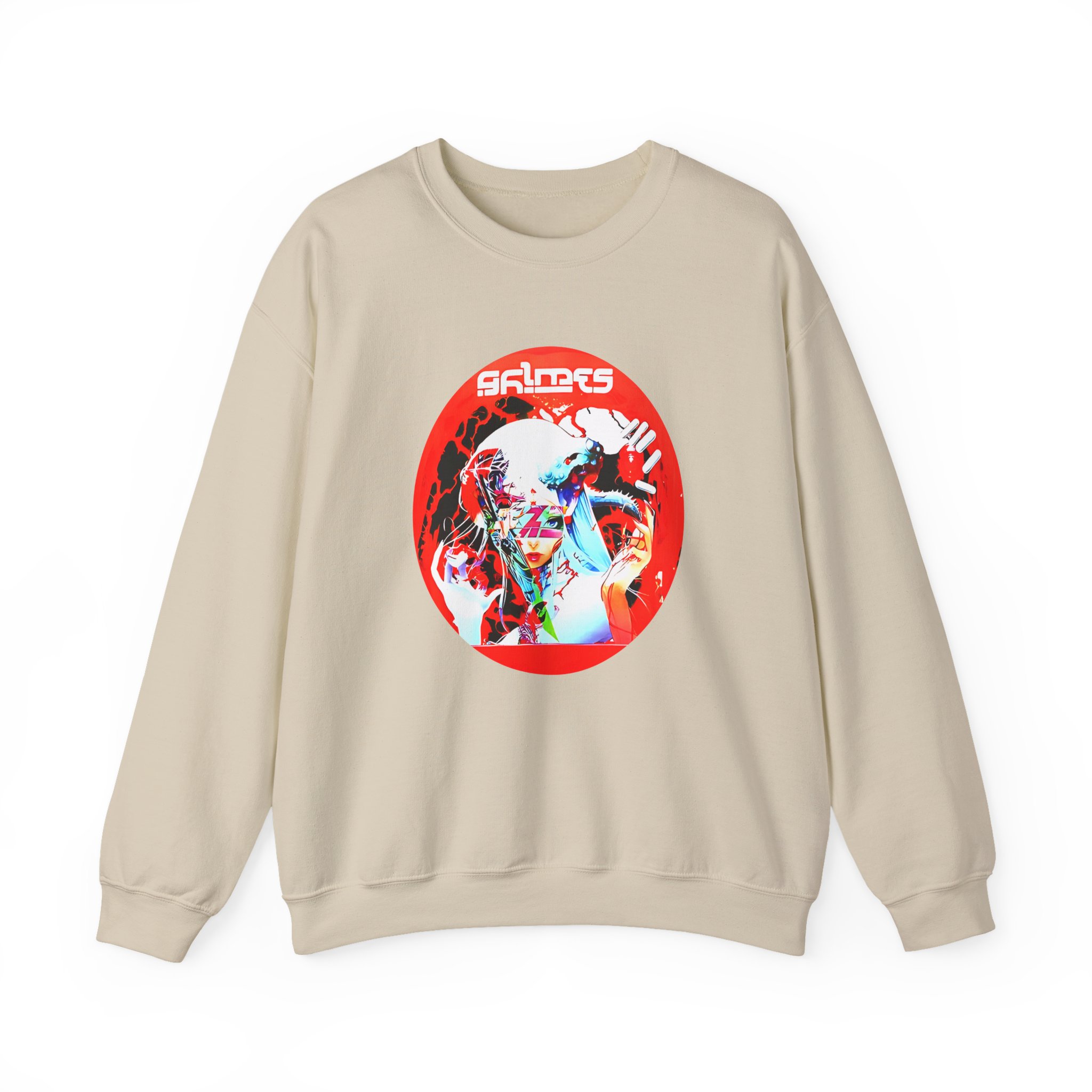 Grimes Unisex Heavy Blend Crewneck Sweatshirt