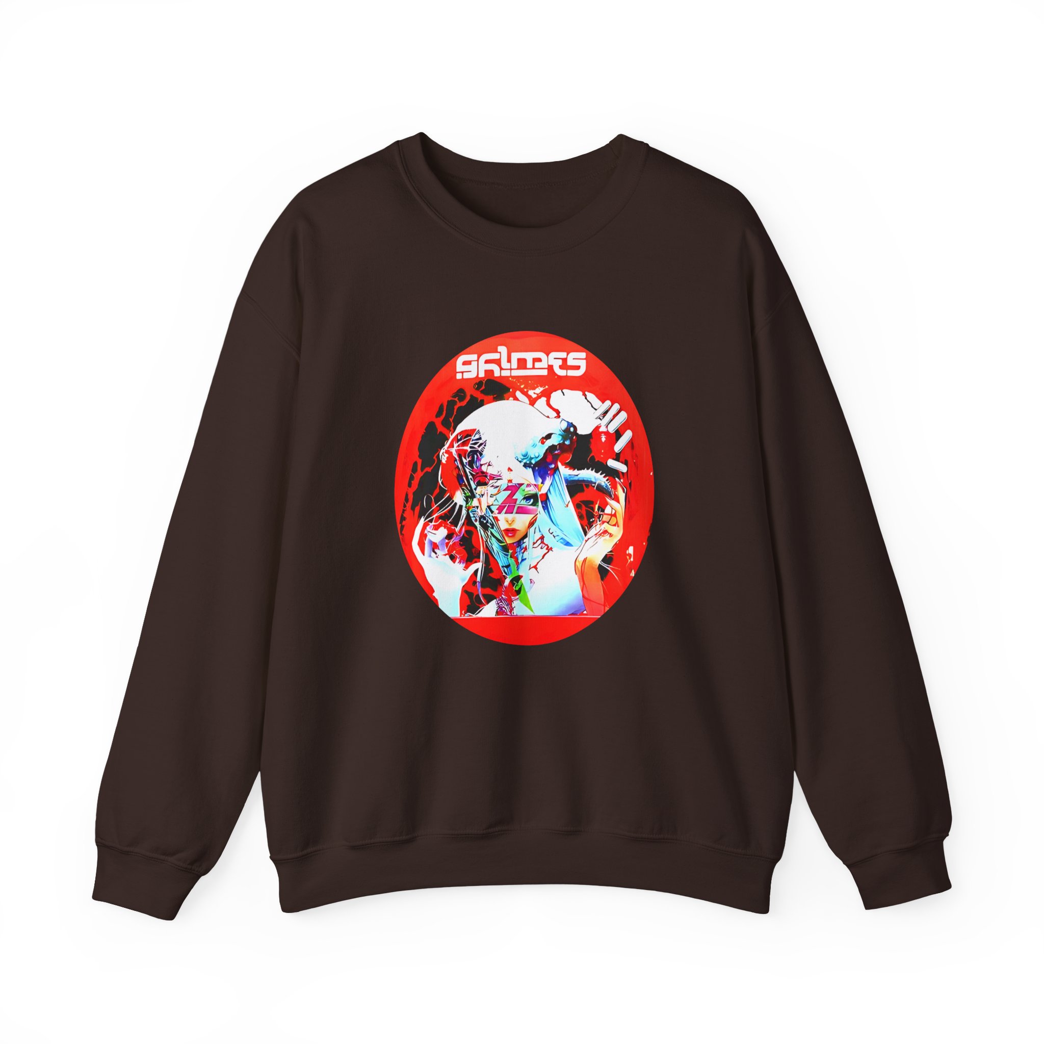 Grimes Unisex Heavy Blend Crewneck Sweatshirt
