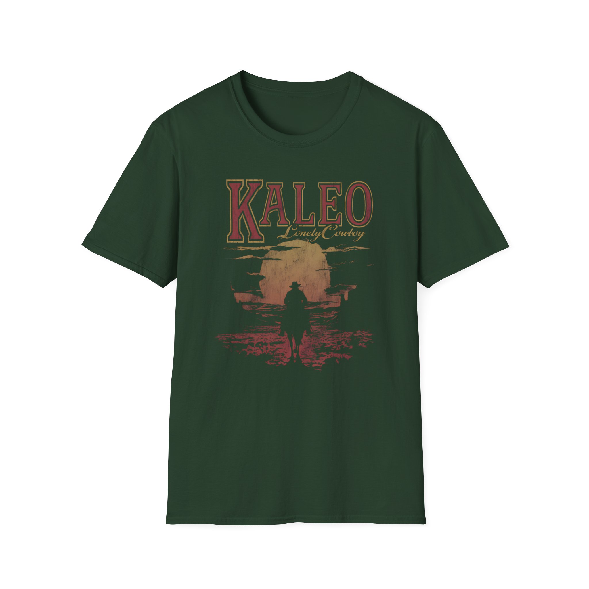 Kaleo Lonely Cowboy Unisex Softstyle T-Shirt