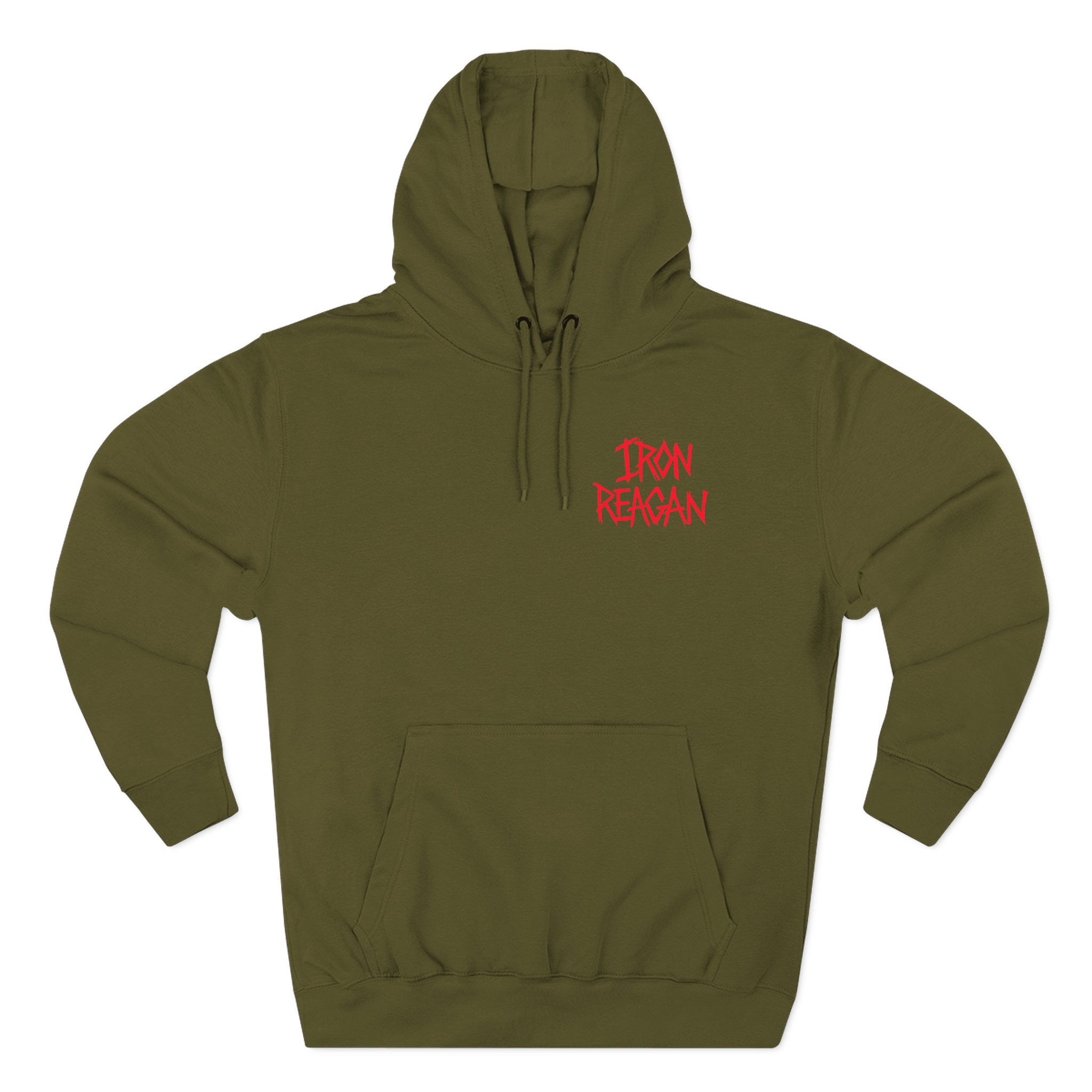 Iron Reagan Three-Panel Fleece Hoodie