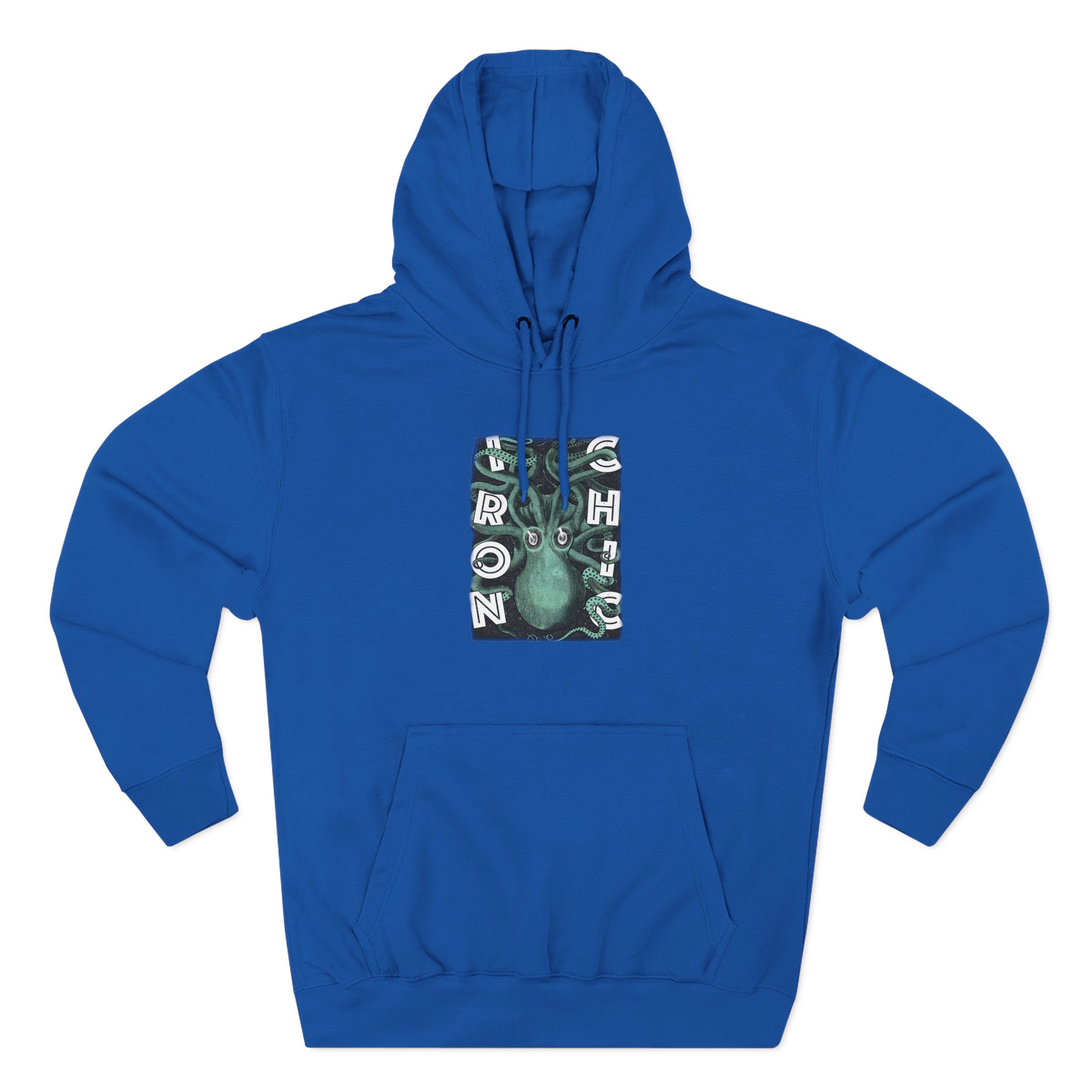 Iron Chic Octopus Three-Panel Fleece Hoodie
