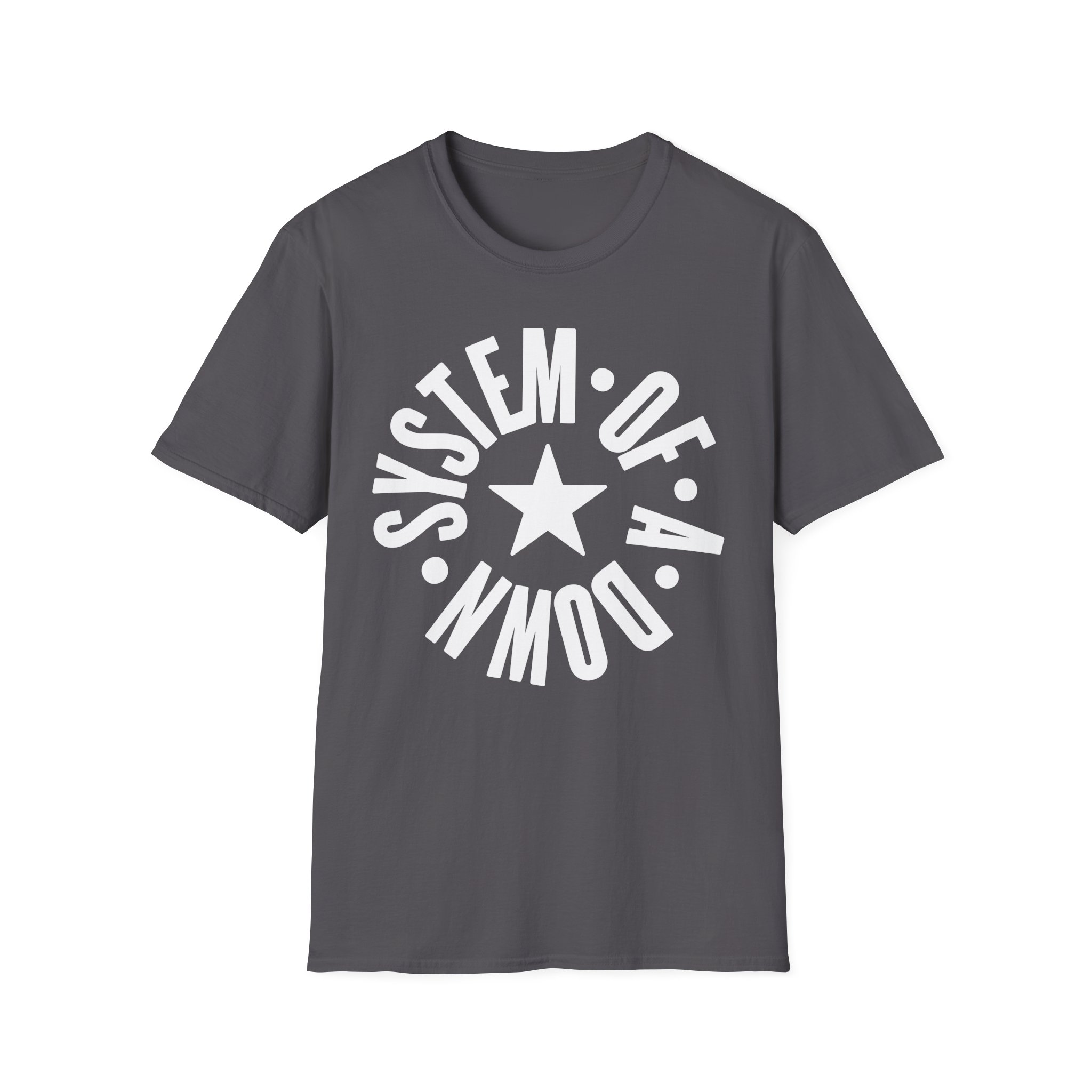 System of a Down Full Circle Logo Kids Unisex Softstyle T-Shirt