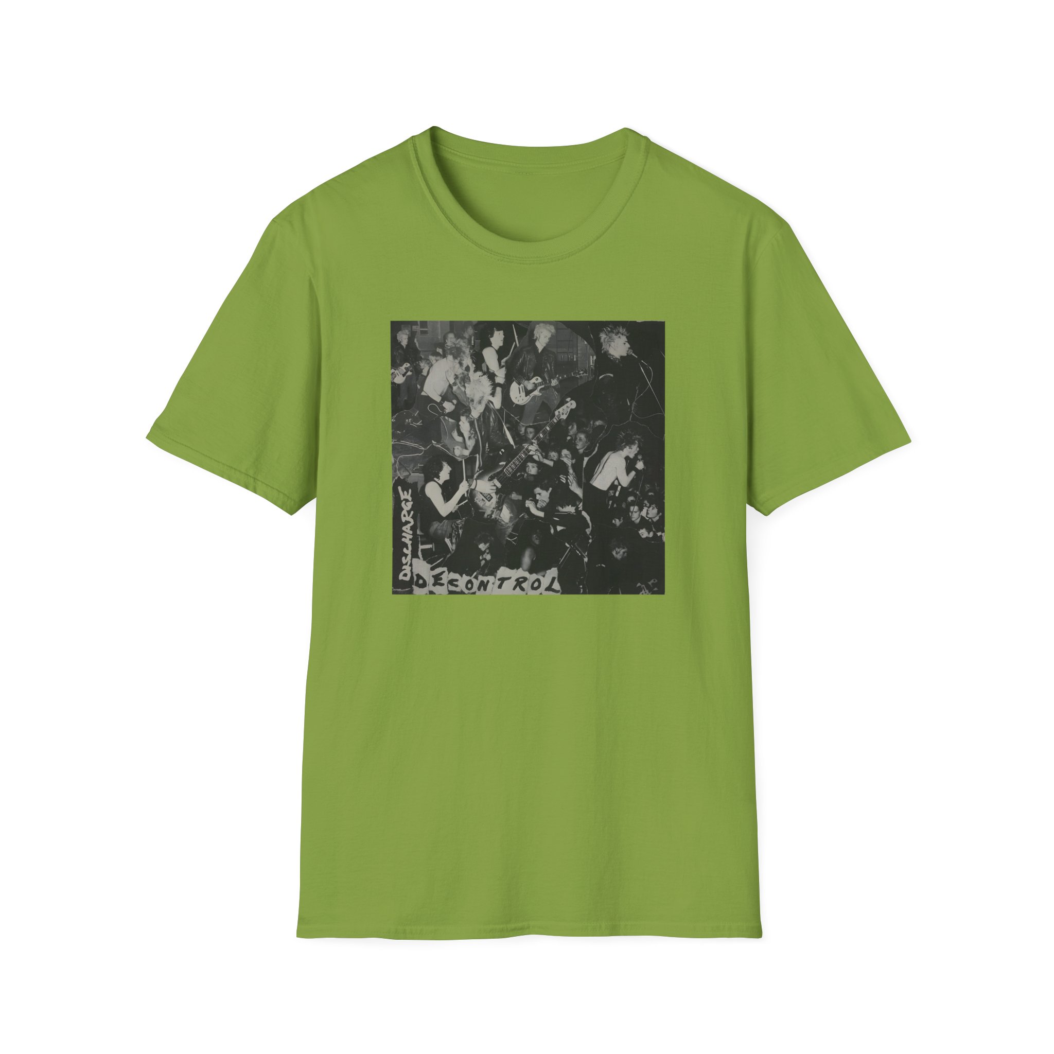 Discharge Decontrol Unisex Softstyle T-Shirt