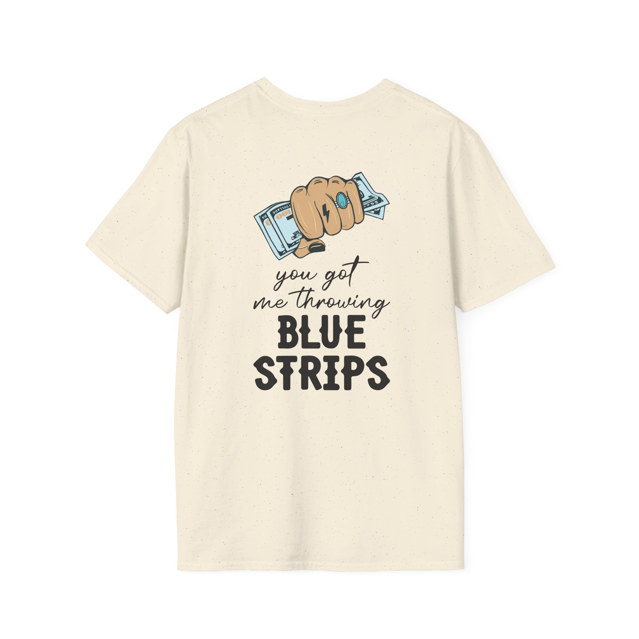 Jessie Murph Blue Strips Unisex Softstyle T-Shirt