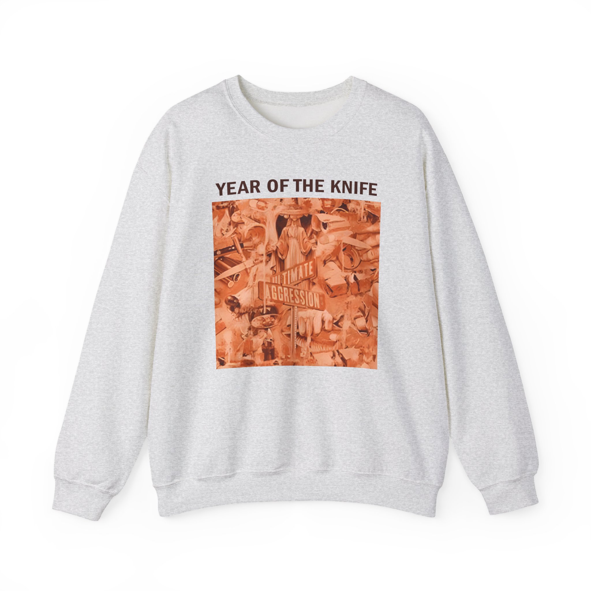 Year of the Knife Unisex Heavy Blend Crewneck Sweatshirt