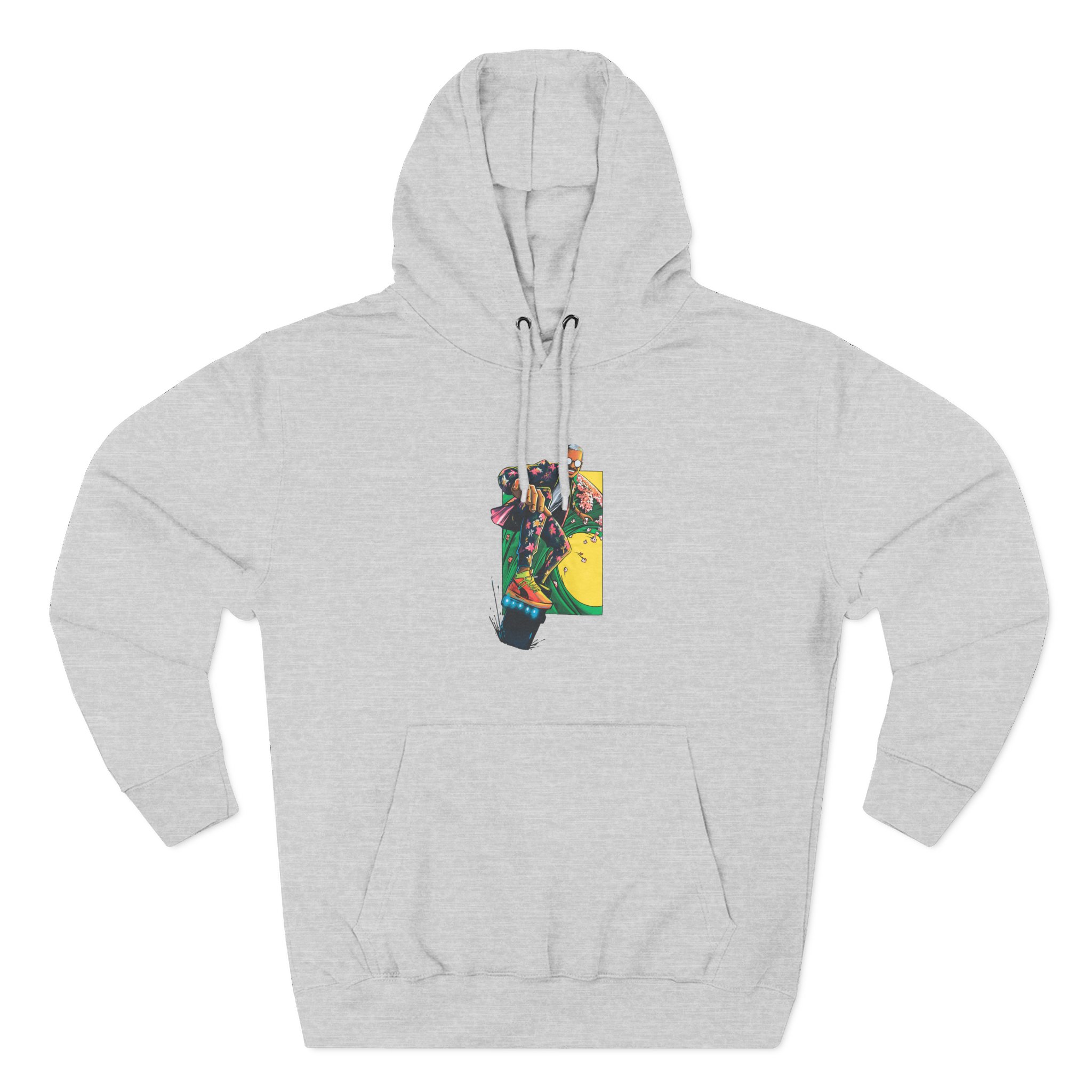 Ben Cristovao Three-panel Fleece Hoodie