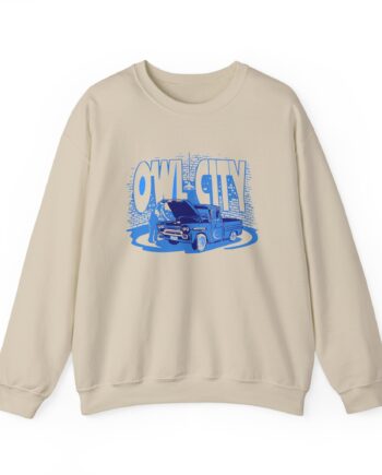 Owl City Car Trouble Unisex Heavy Blend™ Crewneck Sweatshirt