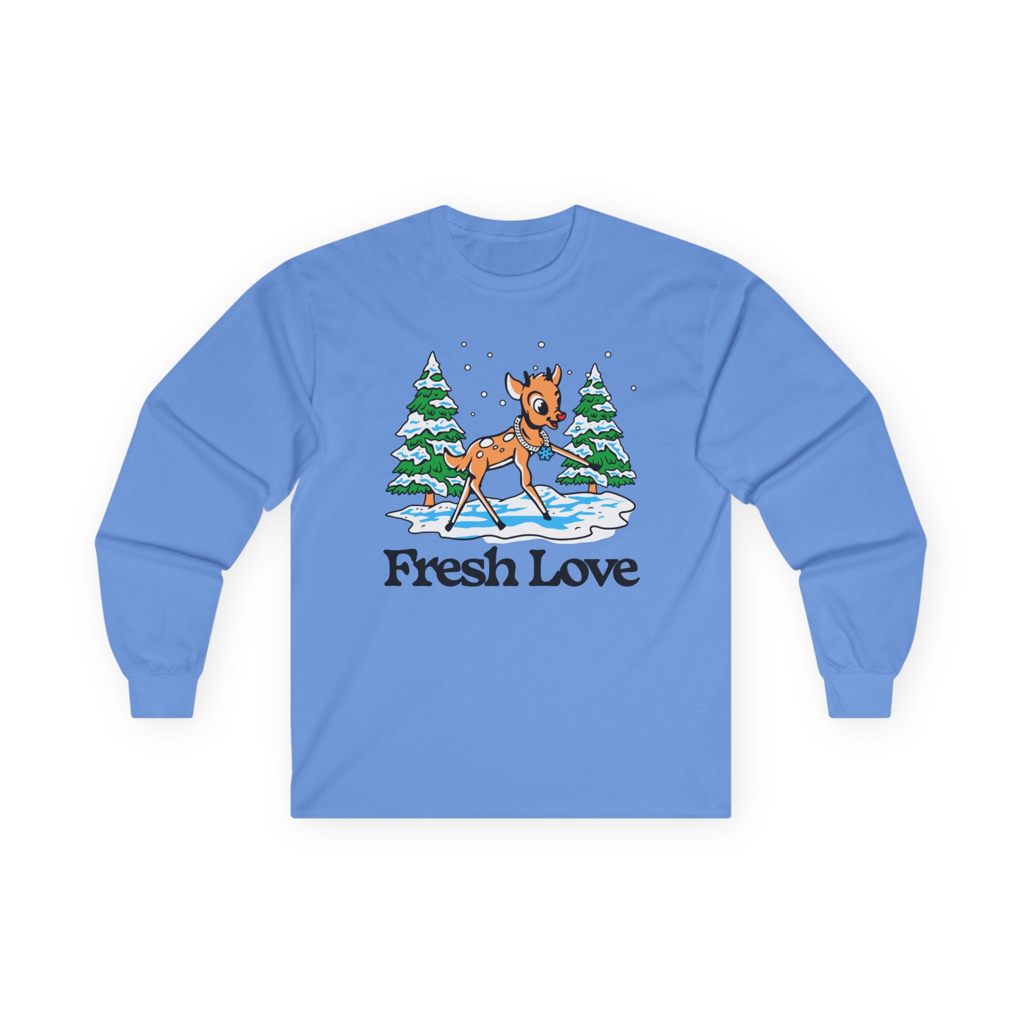 Fresh Love Snow Dough Unisex Ultra Cotton Long Sleeve Tee