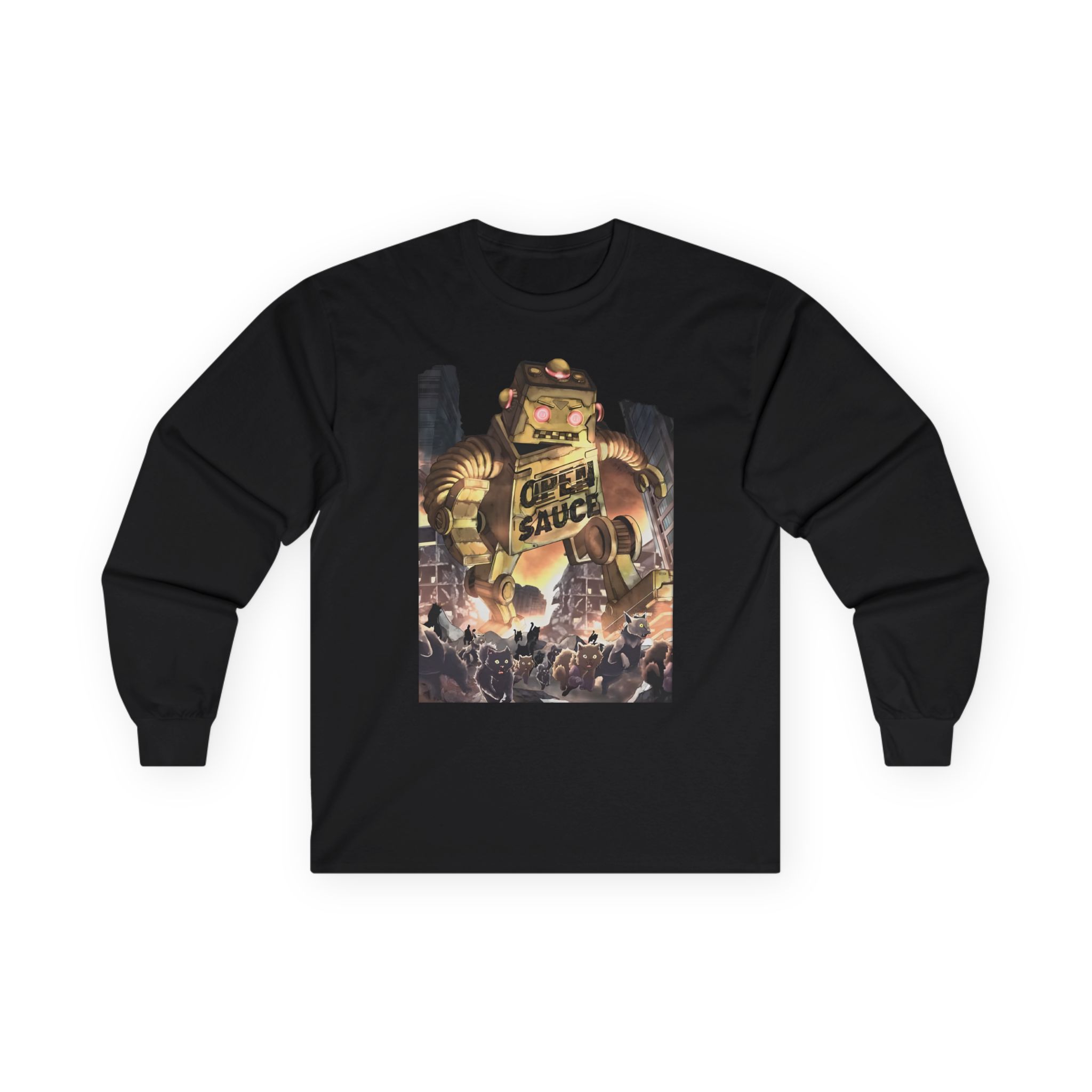 William Osman Open Sauce Unisex Ultra Cotton Long Sleeve Tee