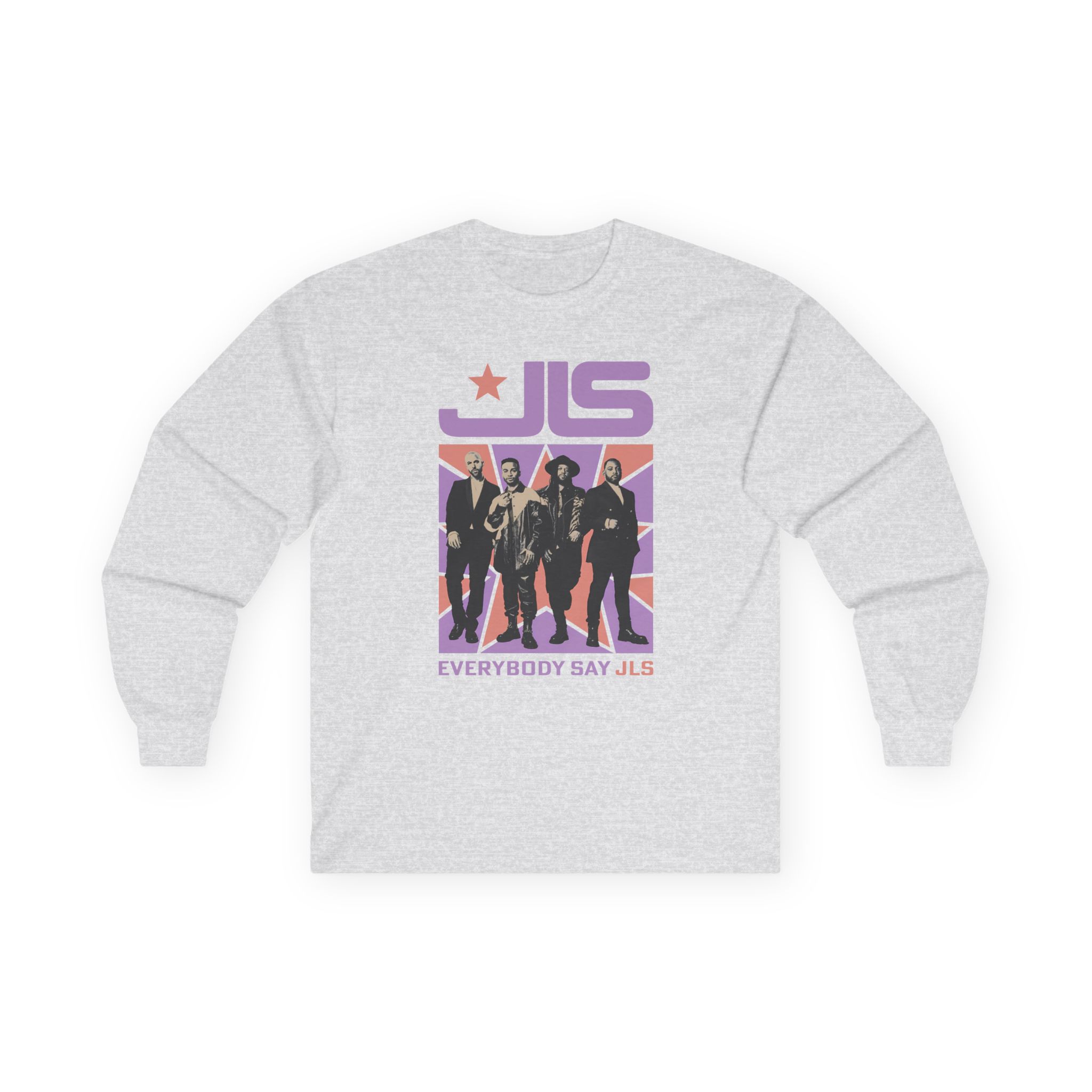 JLS, Everybody Say JLS Photo Star Unisex Ultra Cotton Long Sleeve Tee