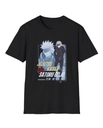 Jujutsu Kaisen Gojo Tonal Portrait Unisex Softstyle T-Shirt