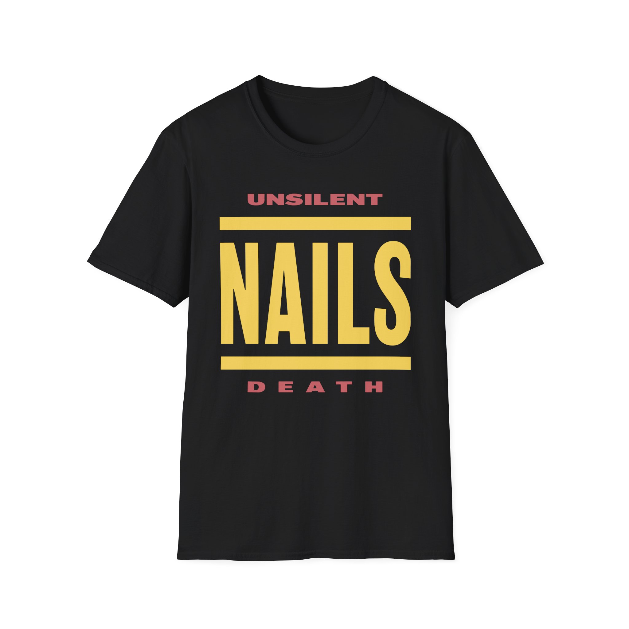 Nails Bold Lines Unisex Softstyle T-Shirt