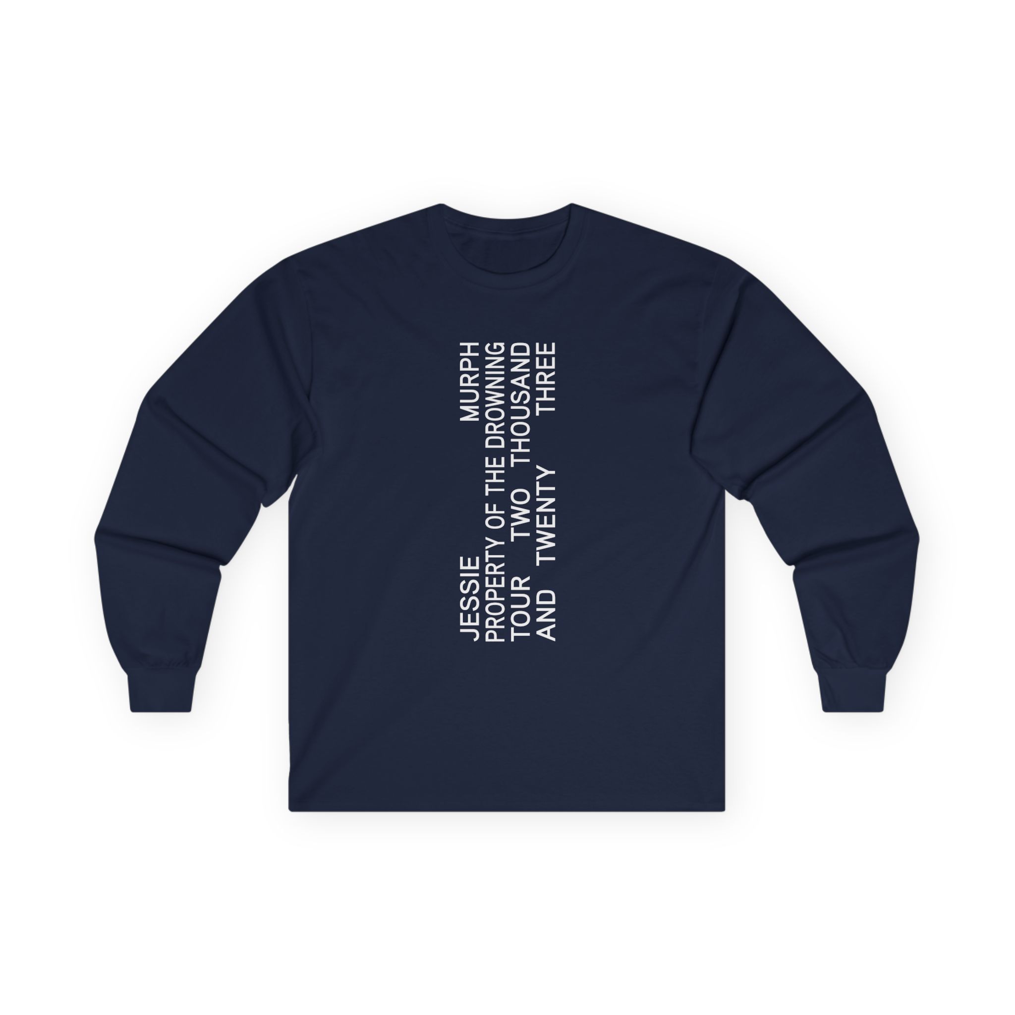 Jessie Murph Property of the Drowning Tour Unisex Ultra Cotton Long Sleeve Tee