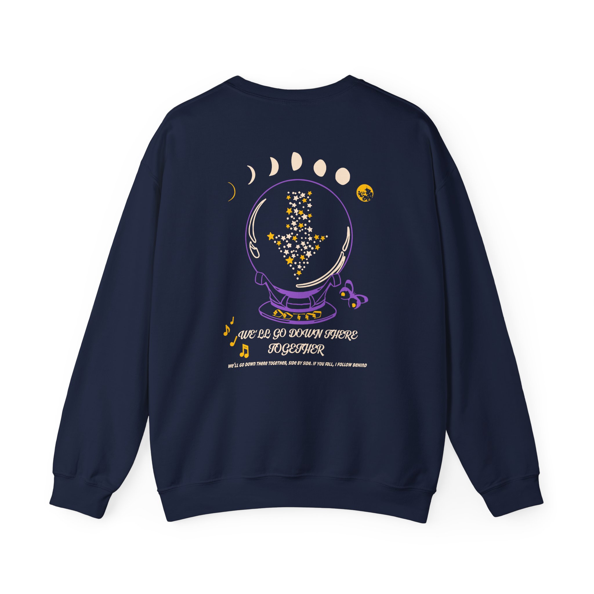 Foxing Crystal Ball Unisex Heavy Blendâ„¢ Crewneck Sweatshirt