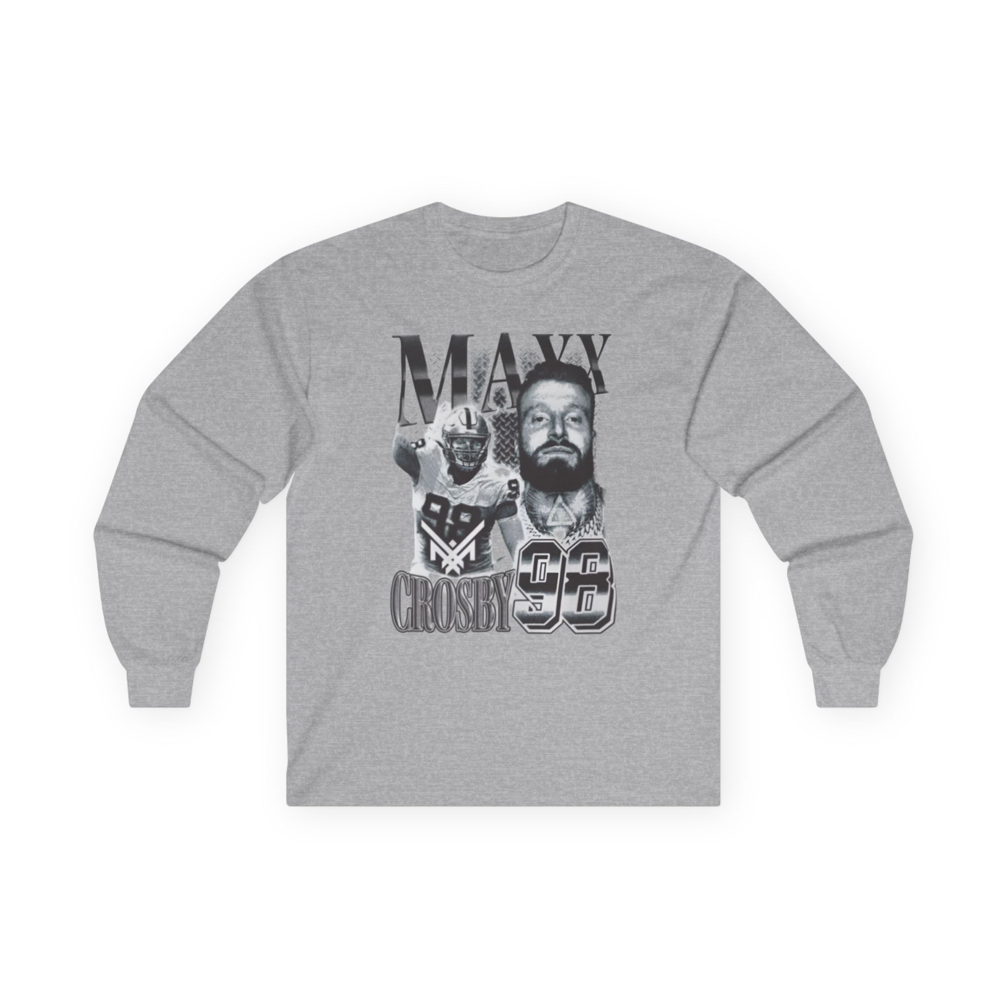 Maxx Crosby Vintage Unisex Ultra Cotton Long Sleeve Tee