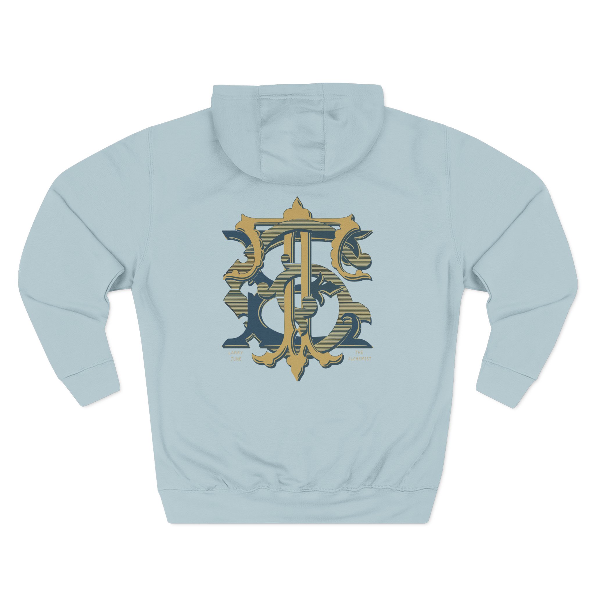 Larry June Tge Spa Three-Panel Fleece Hoodie