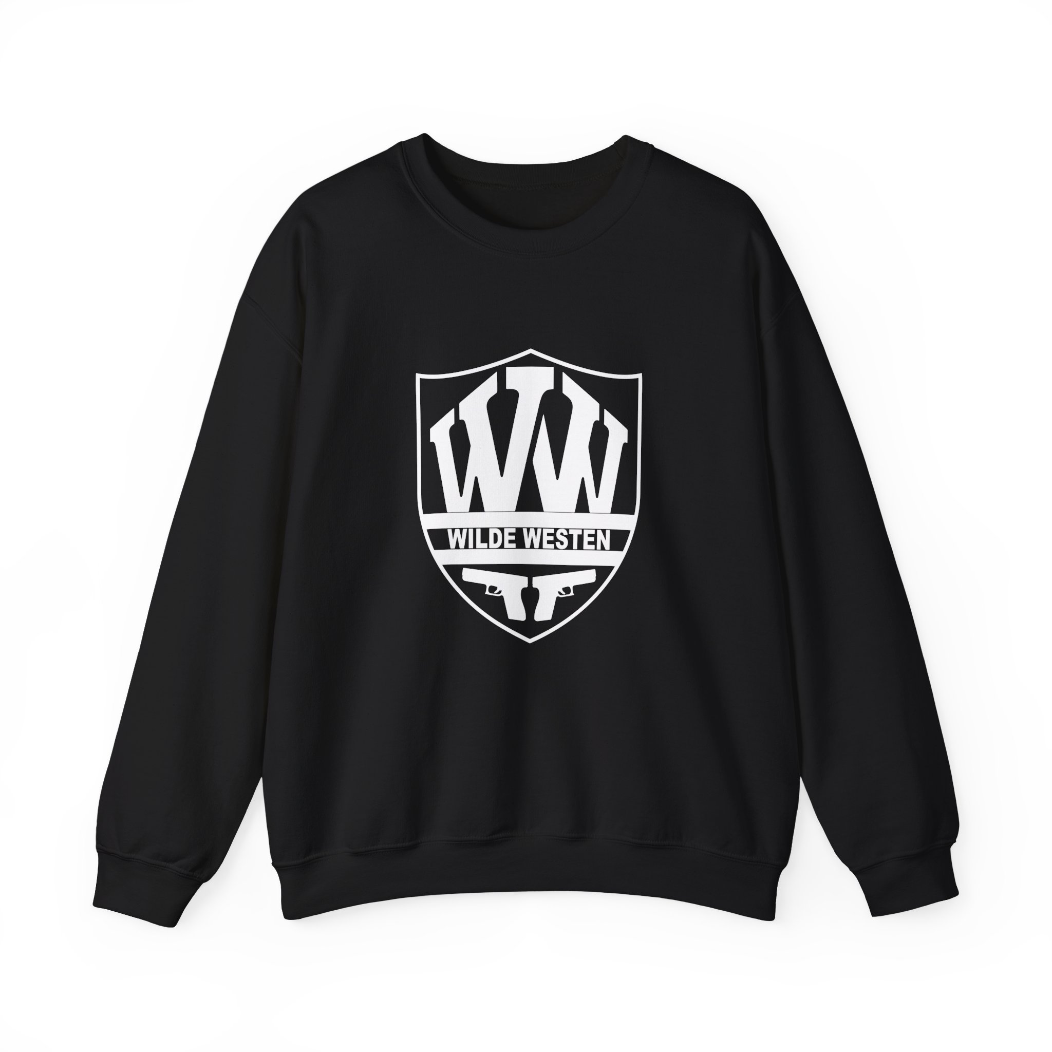 Mula B Louis Wilde Westen Logo Unisex Heavy Blendâ„¢ Crewneck Sweatshirt