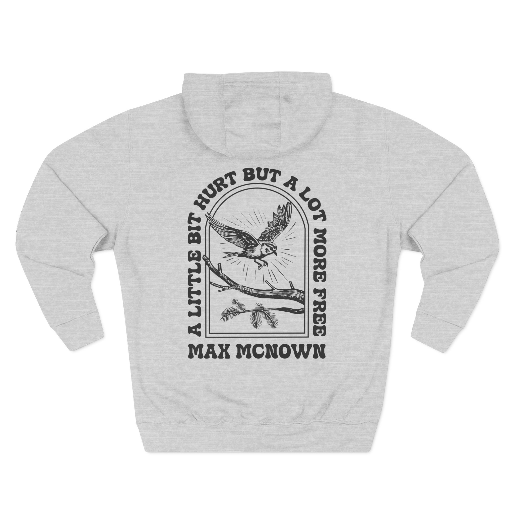 Max Mcnown a Lot More Free Three-Panel Fleece Hoodie