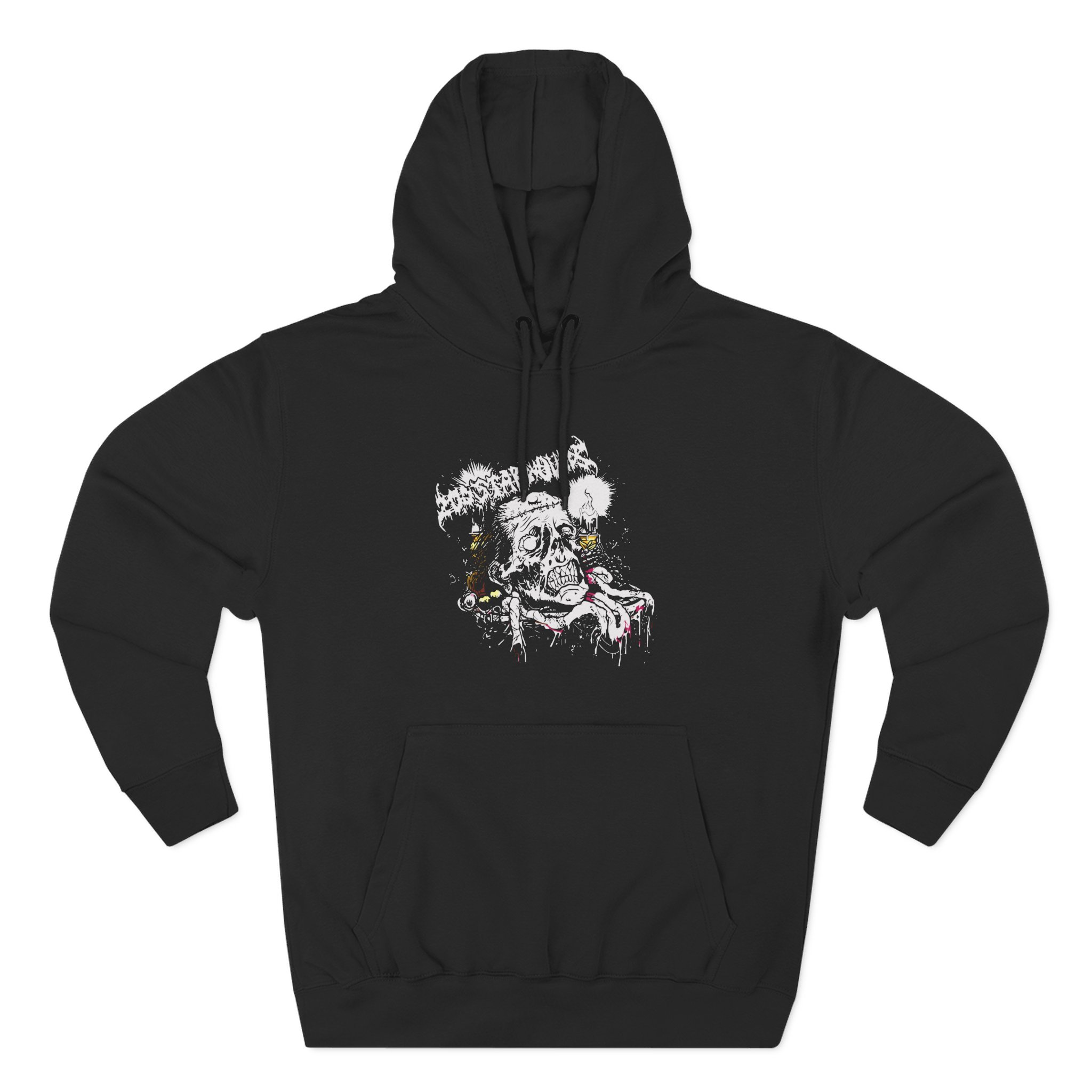 200 Stab Wounds Three-Panel Fleece Hoodie