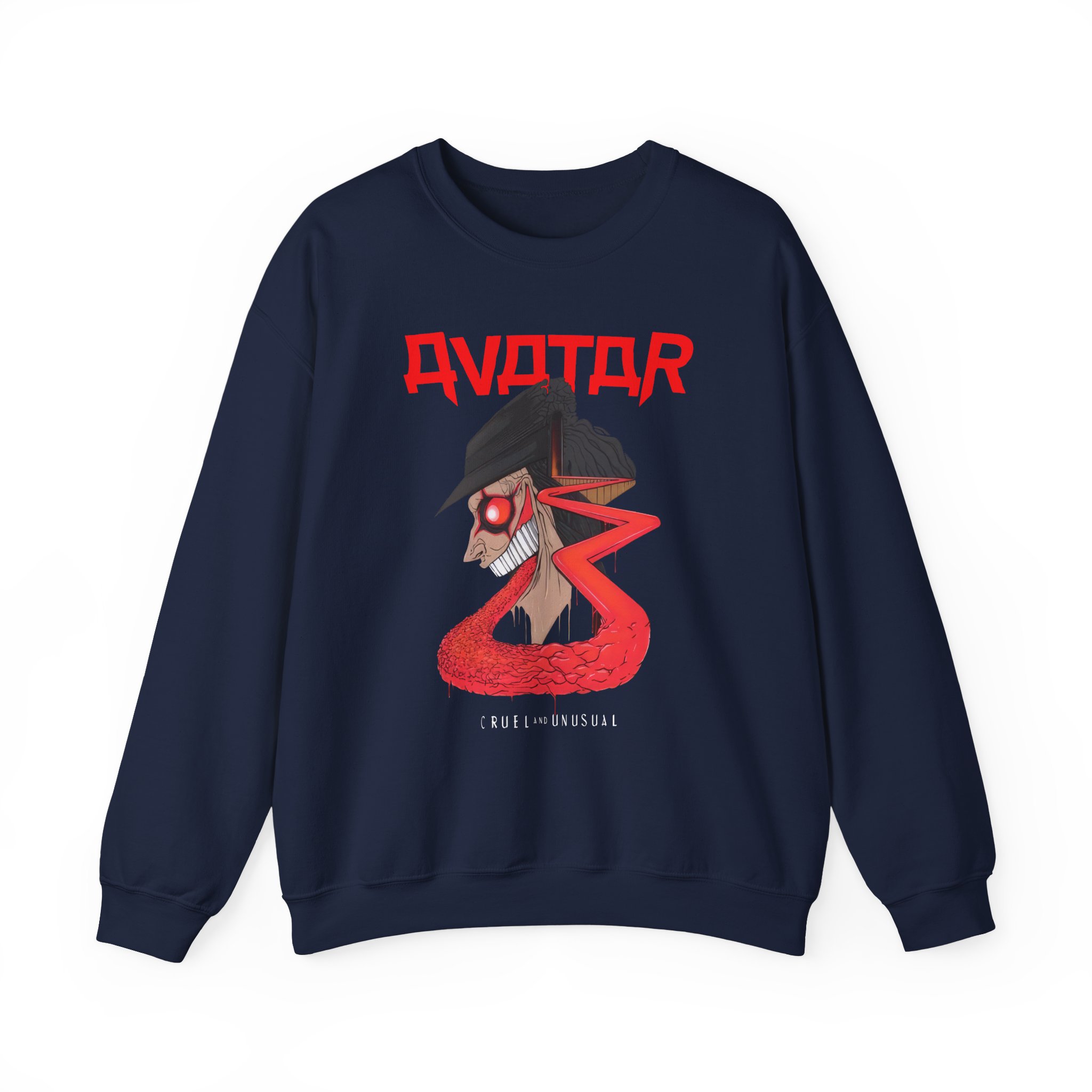 Avatar Band Cruel and Unusual Unisex Heavy Blendâ„¢ Crewneck Sweatshirt