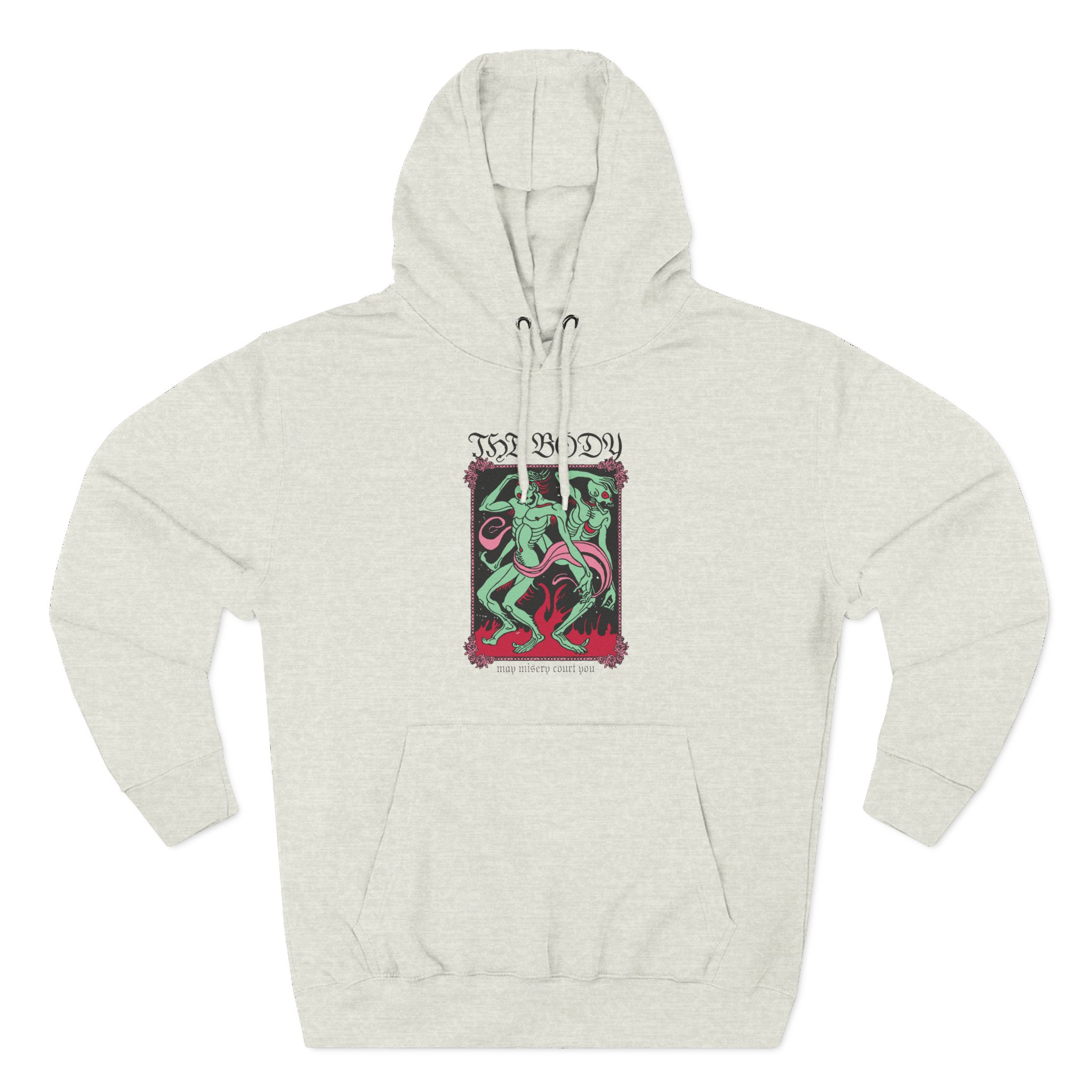 The Body Figures Three-Panel Fleece Hoodie