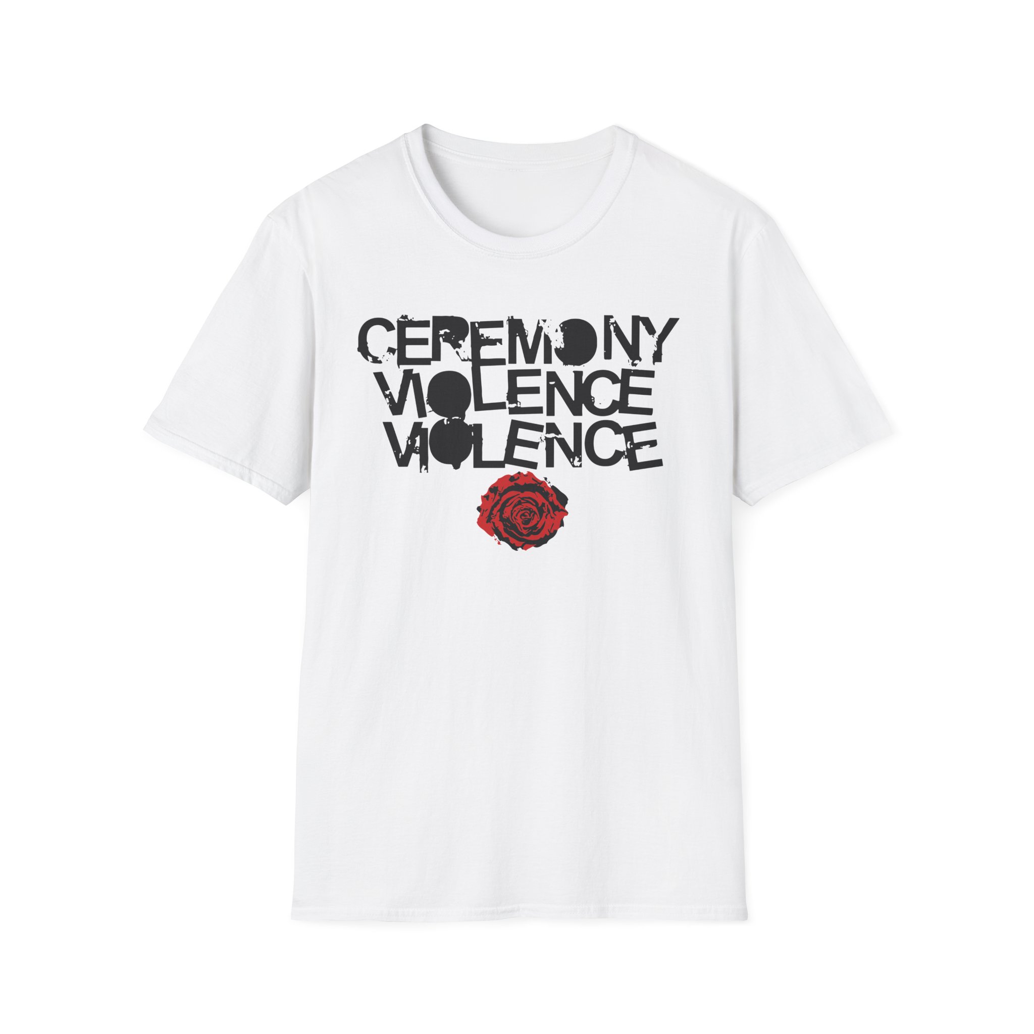 Ceremony Violence Violence Unisex Softstyle T-Shirt