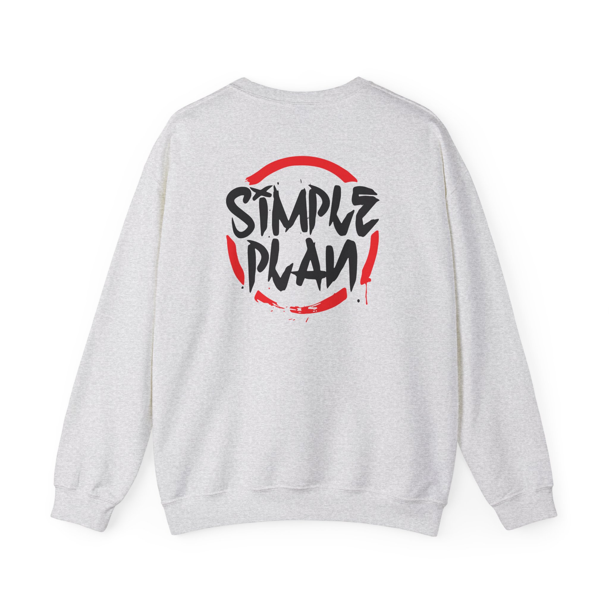 Simple Plan Circle Splat Unisex Heavy Blendâ„¢ Crewneck Sweatshirt