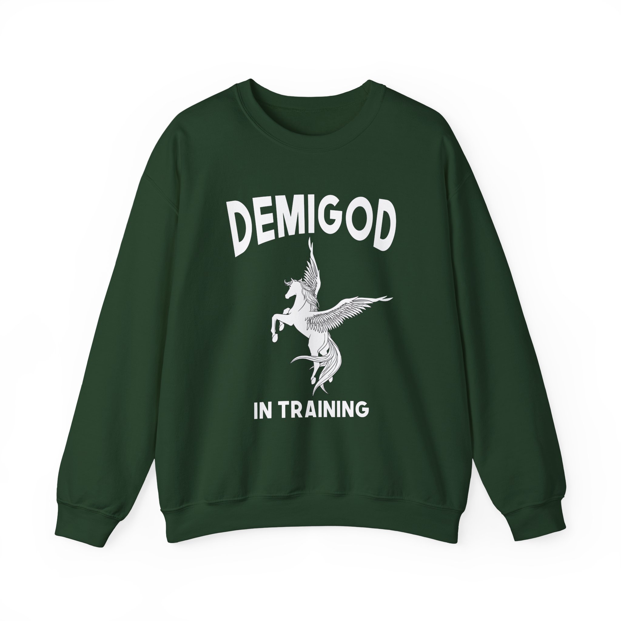 Percy Jackson Demigod in Training Unisex Heavy Blendâ„¢ Crewneck Sweatshirt