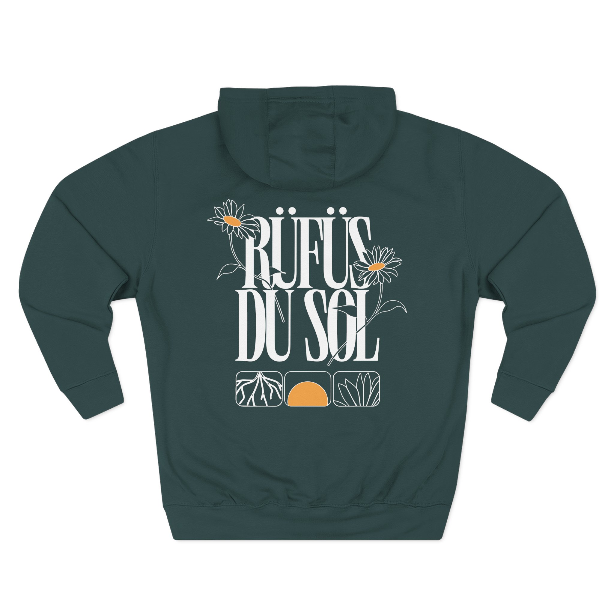 Rufus Du Sol Three-Panel Fleece Hoodie